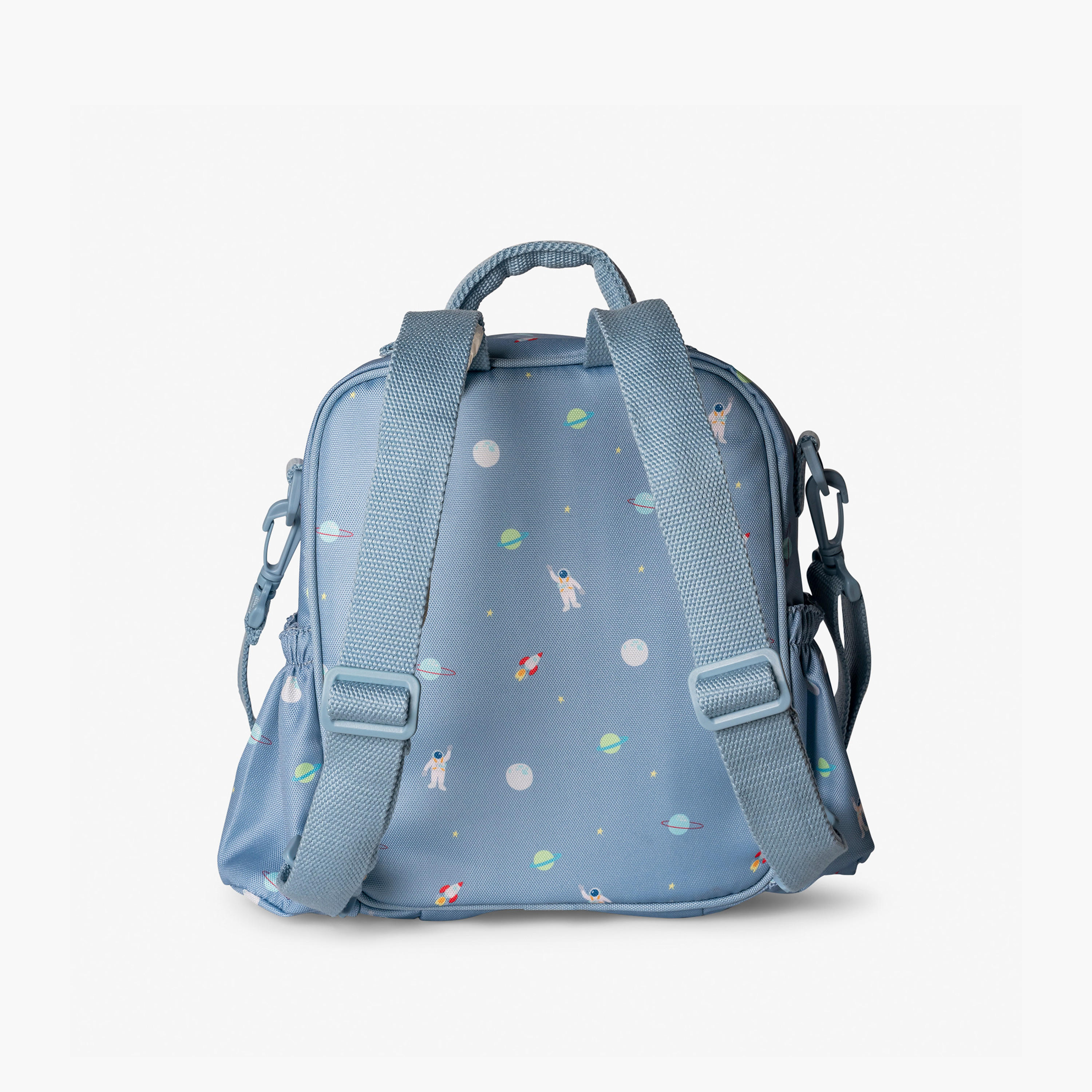Citron Space Print Insulated Lunch Bag with Zip Closure-school-lunchessentials-lunchbags-image-2
