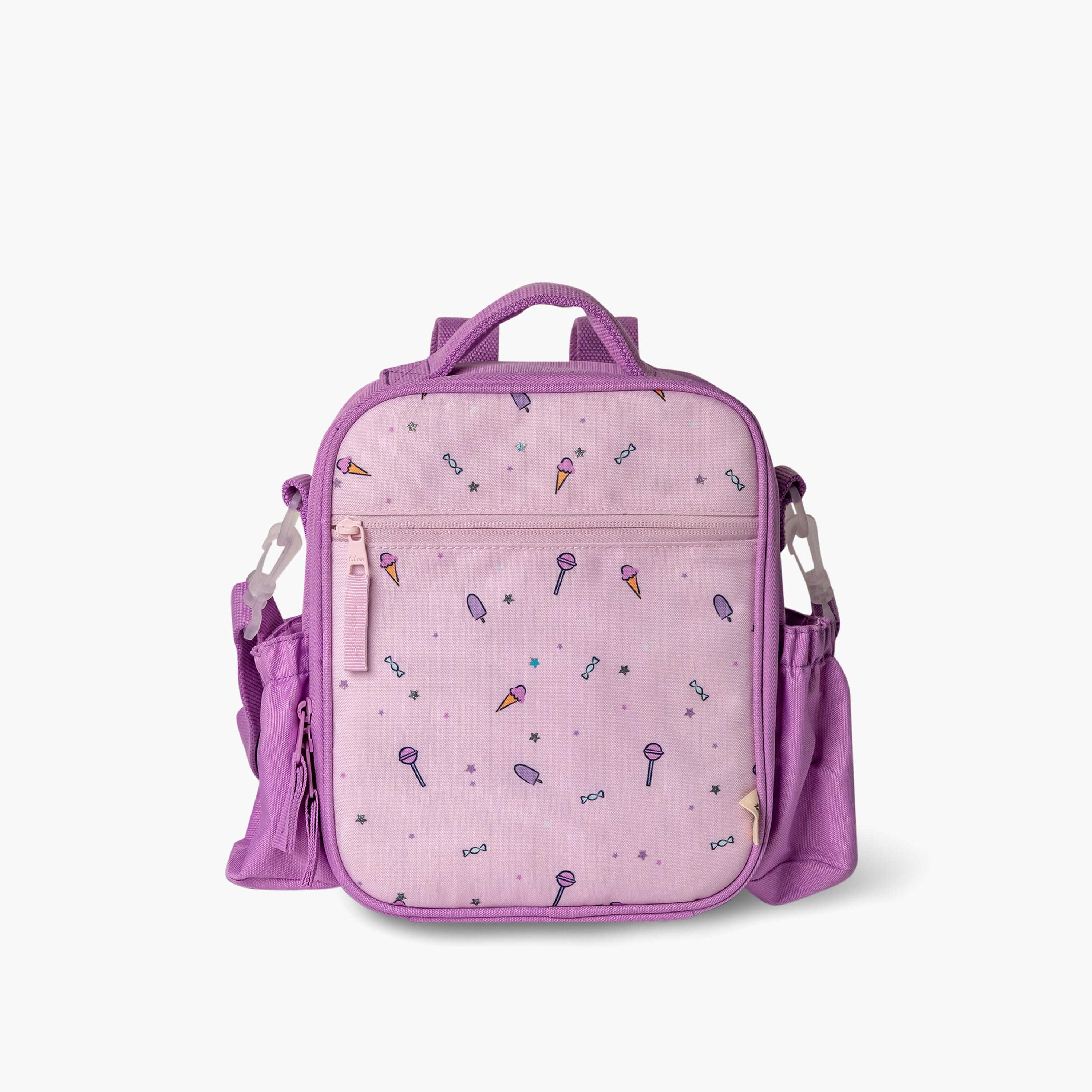شنطة غداء معزولة بطبعات وحمالات قابلة للتعديل وسحاب إغلاق من سيترون-school-lunchessentials-lunchbags-image-1