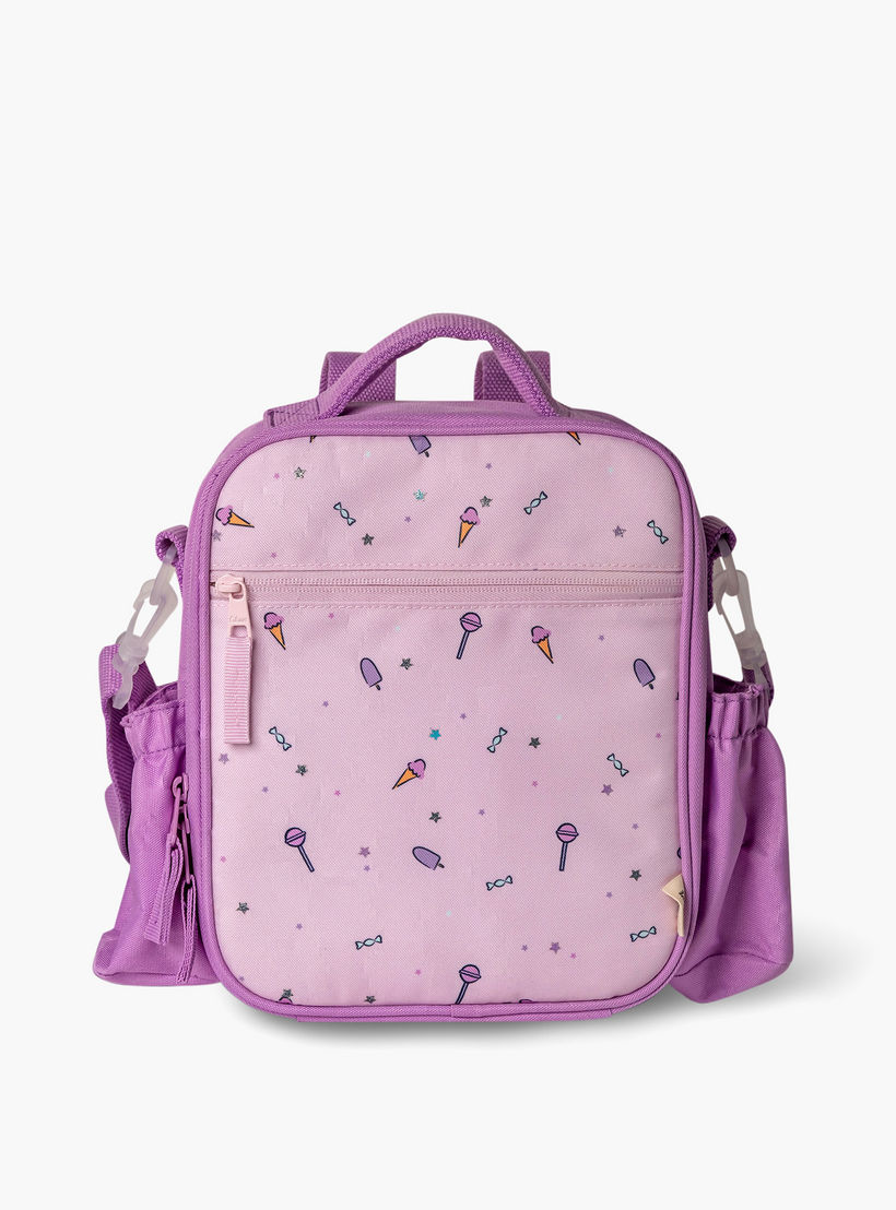 شنطة غداء معزولة بطبعات وحمالات قابلة للتعديل وسحاب إغلاق من سيترون-school-lunchessentials-lunchbags-image-1