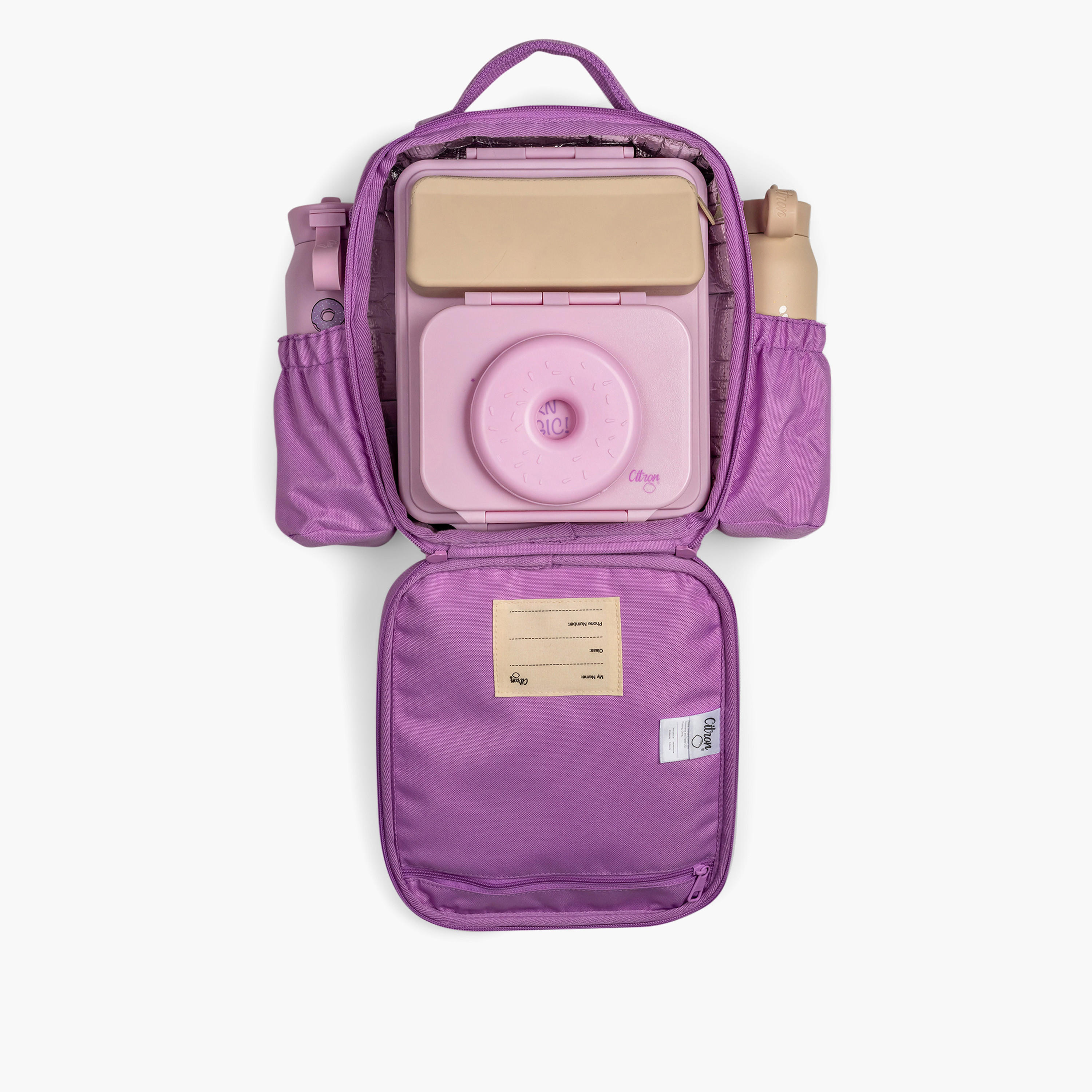 شنطة غداء معزولة بطبعات وحمالات قابلة للتعديل وسحاب إغلاق من سيترون-school-lunchessentials-lunchbags-image-3