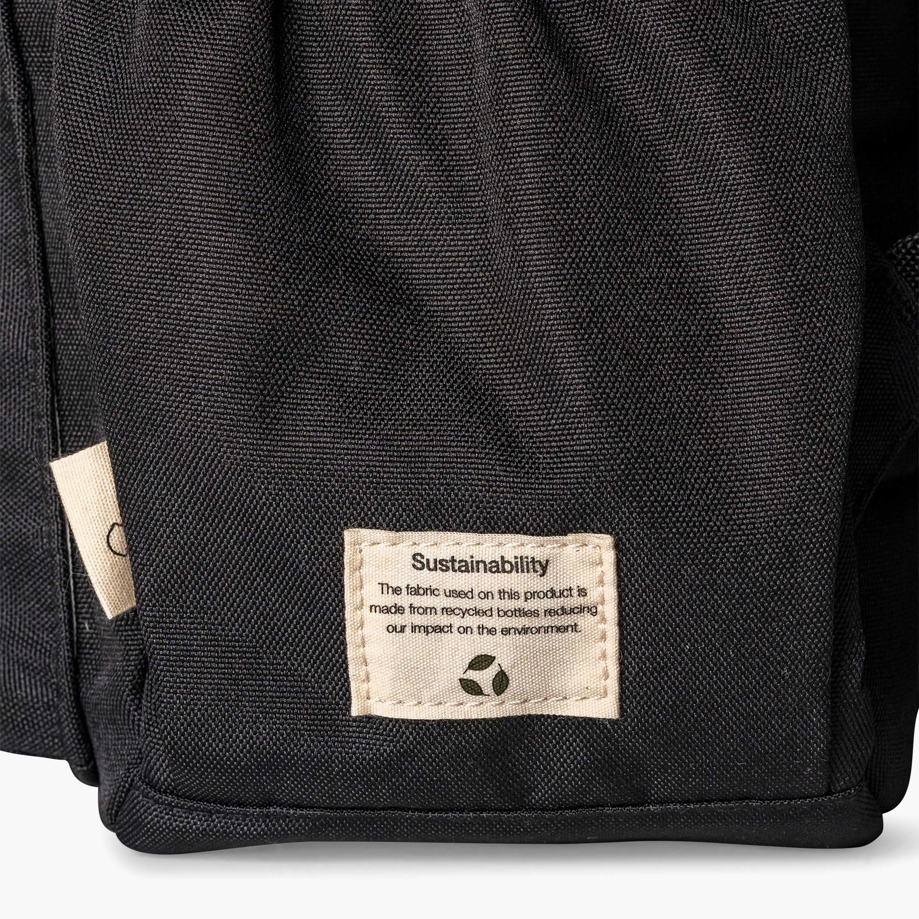 Citron Solid Backpack with Adjustable Straps and Zip Closure - 24x33x13 cms-school-bagsandbackpacks-backpacks-image-2