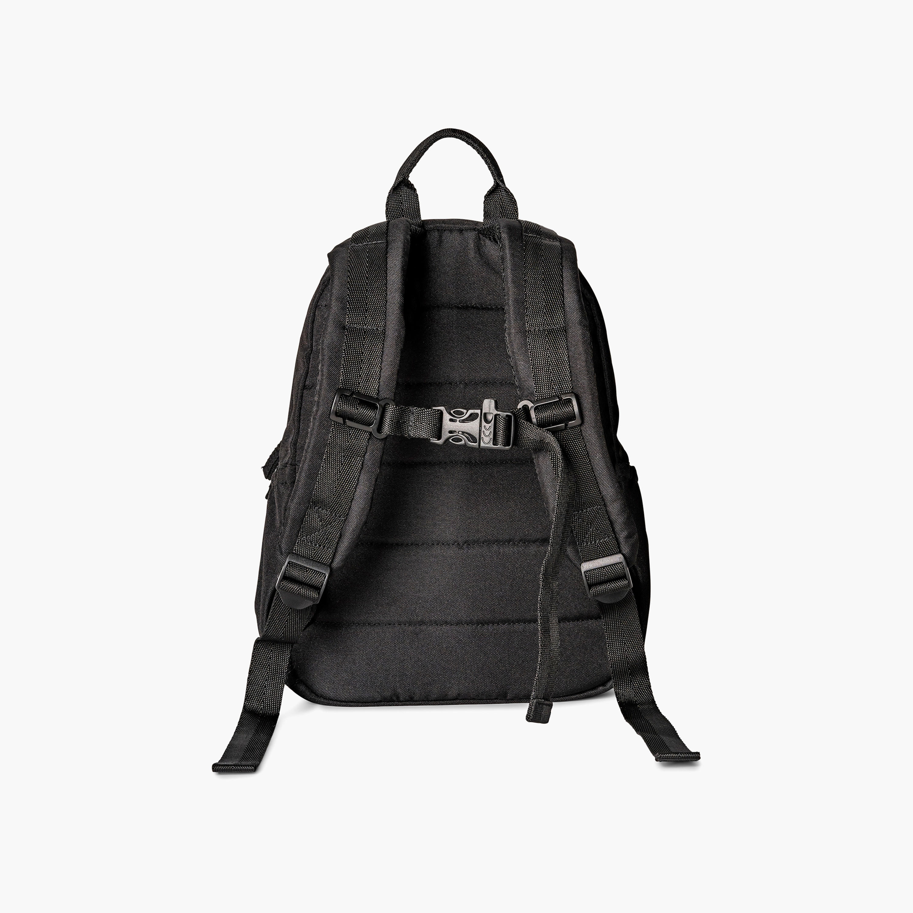 Citron Solid Backpack with Adjustable Straps and Zip Closure - 24x33x13 cms-school-bagsandbackpacks-backpacks-image-3