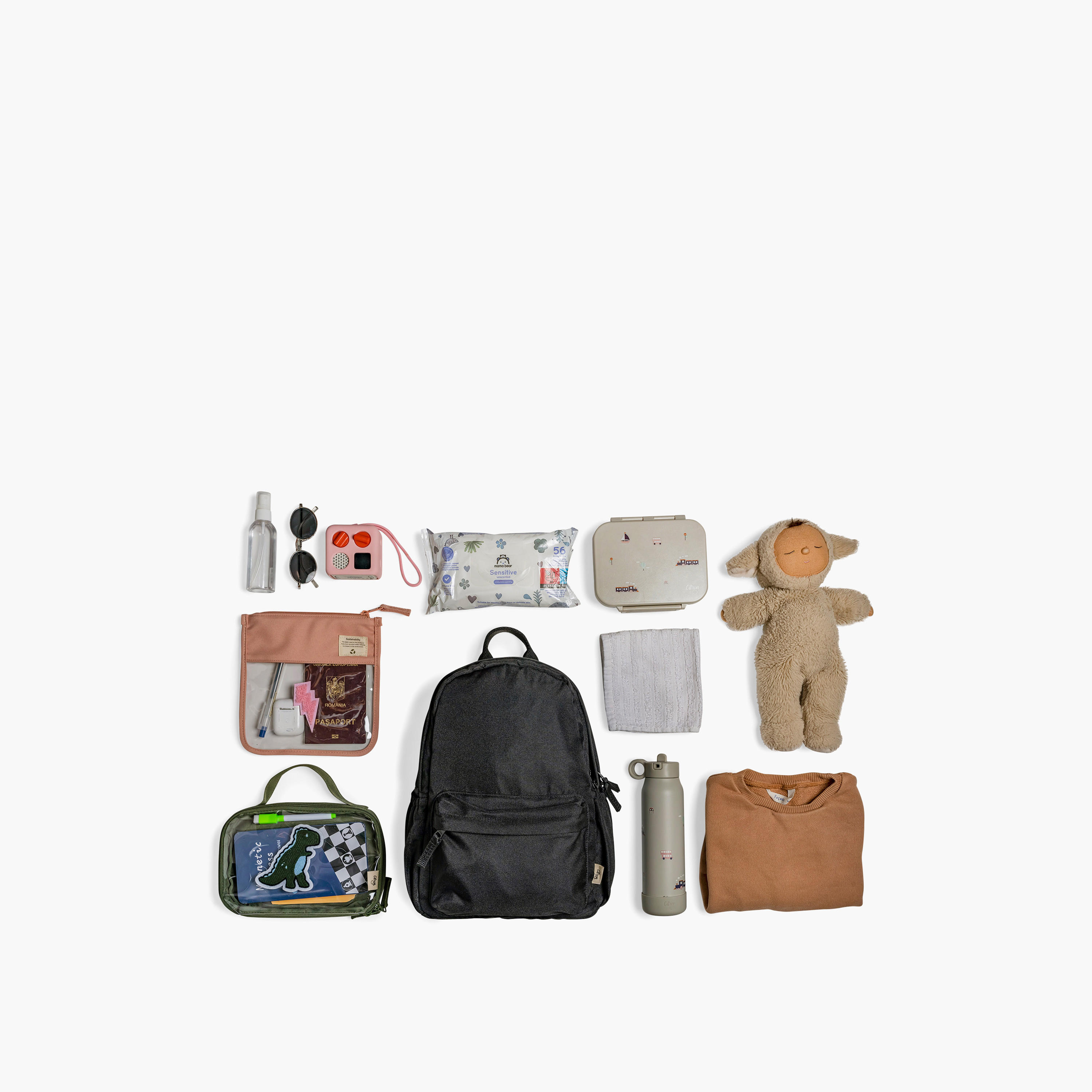 Citron Solid Backpack with Adjustable Straps and Zip Closure - 24x33x13 cms-school-bagsandbackpacks-backpacks-image-6