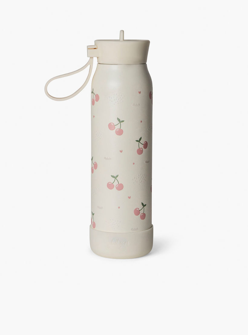 قارورة مياه عازلة سادة بجدار ثلاثي وطبعات من سيترون - 350 مل-school-waterbottles-image-1