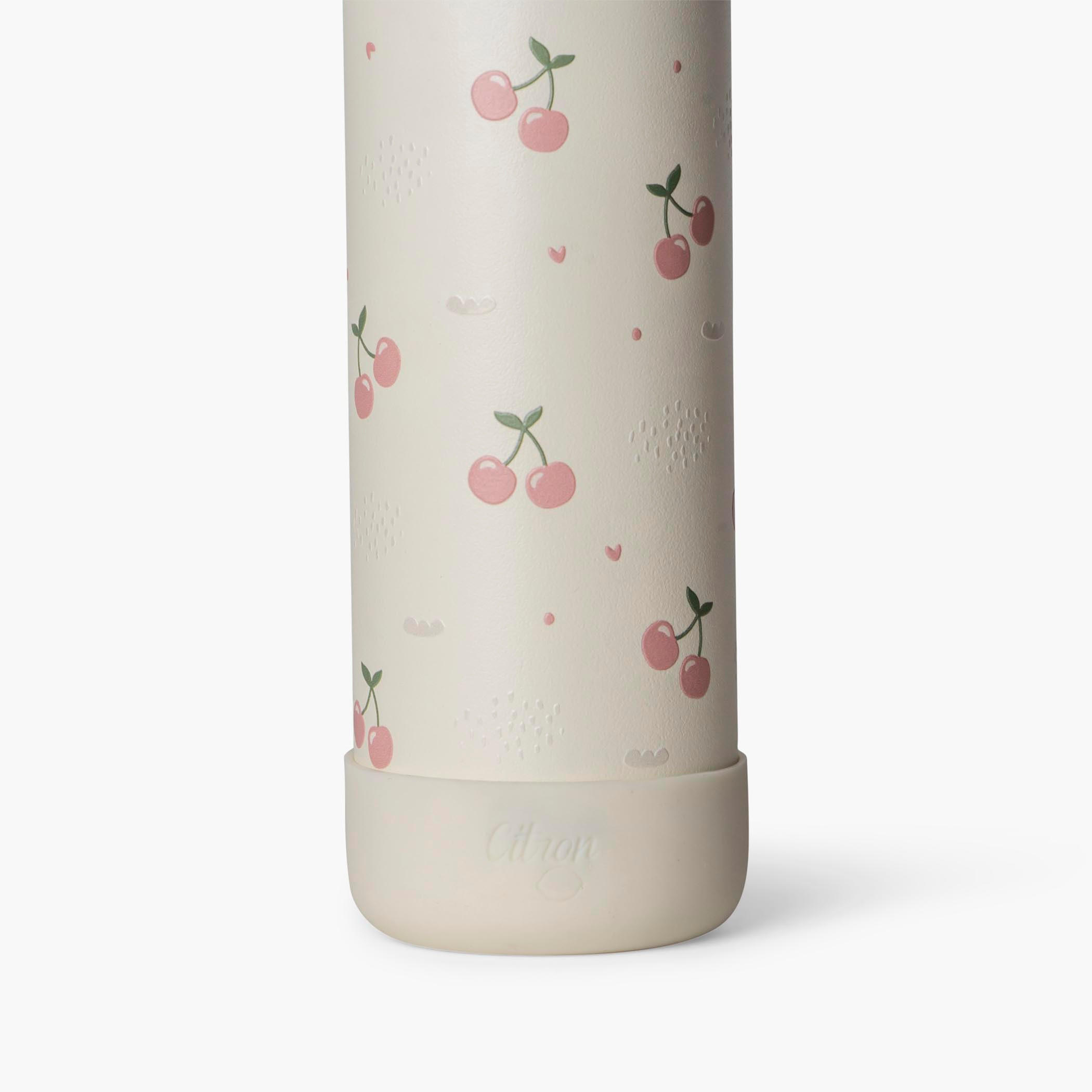 قارورة مياه عازلة سادة بجدار ثلاثي وطبعات من سيترون - 350 مل-school-waterbottles-image-3