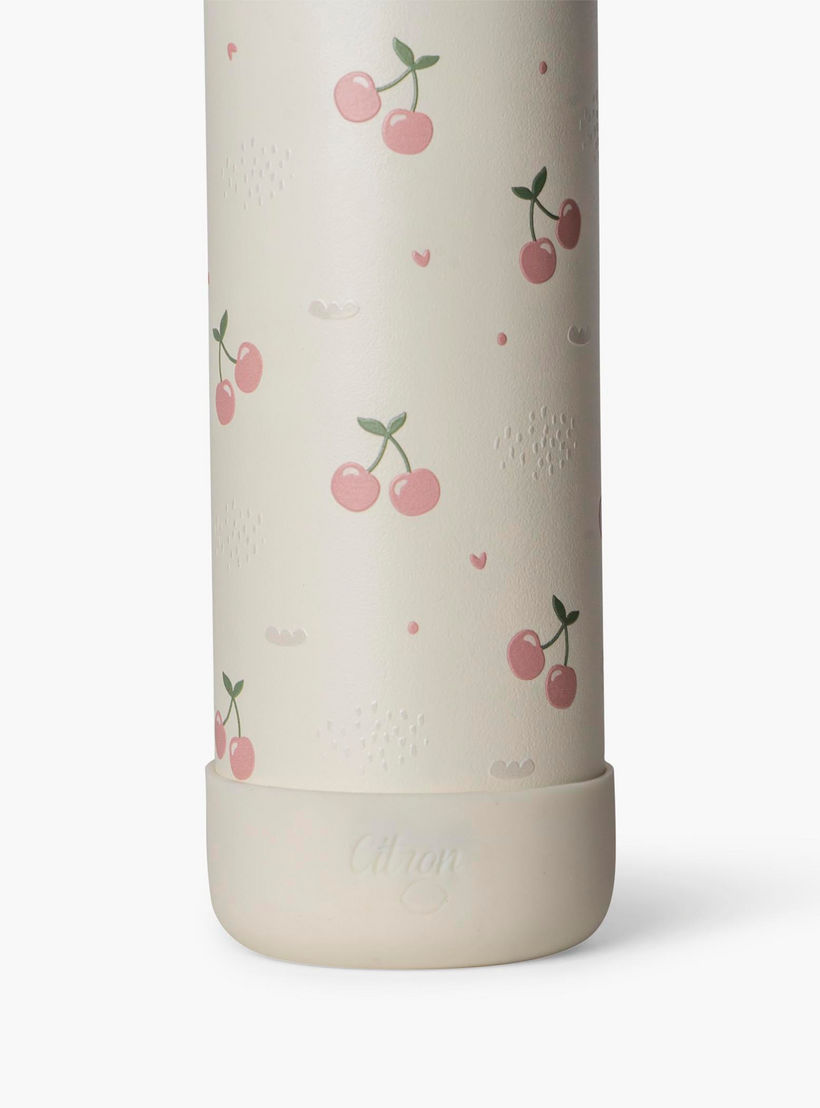 قارورة مياه عازلة سادة بجدار ثلاثي وطبعات من سيترون - 350 مل-school-waterbottles-image-3