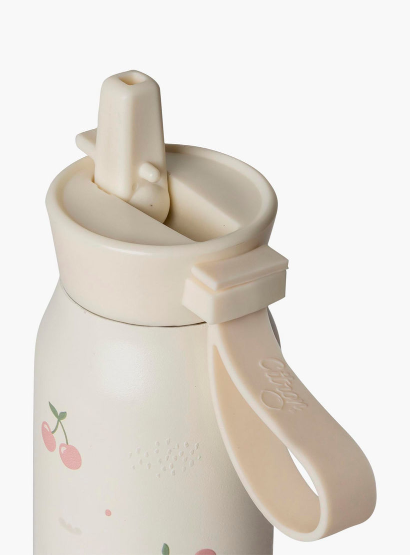قارورة مياه عازلة سادة بجدار ثلاثي وطبعات من سيترون - 350 مل-school-waterbottles-image-4