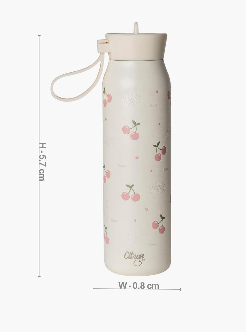 قارورة مياه عازلة سادة بجدار ثلاثي وطبعات من سيترون - 350 مل-school-waterbottles-image-5