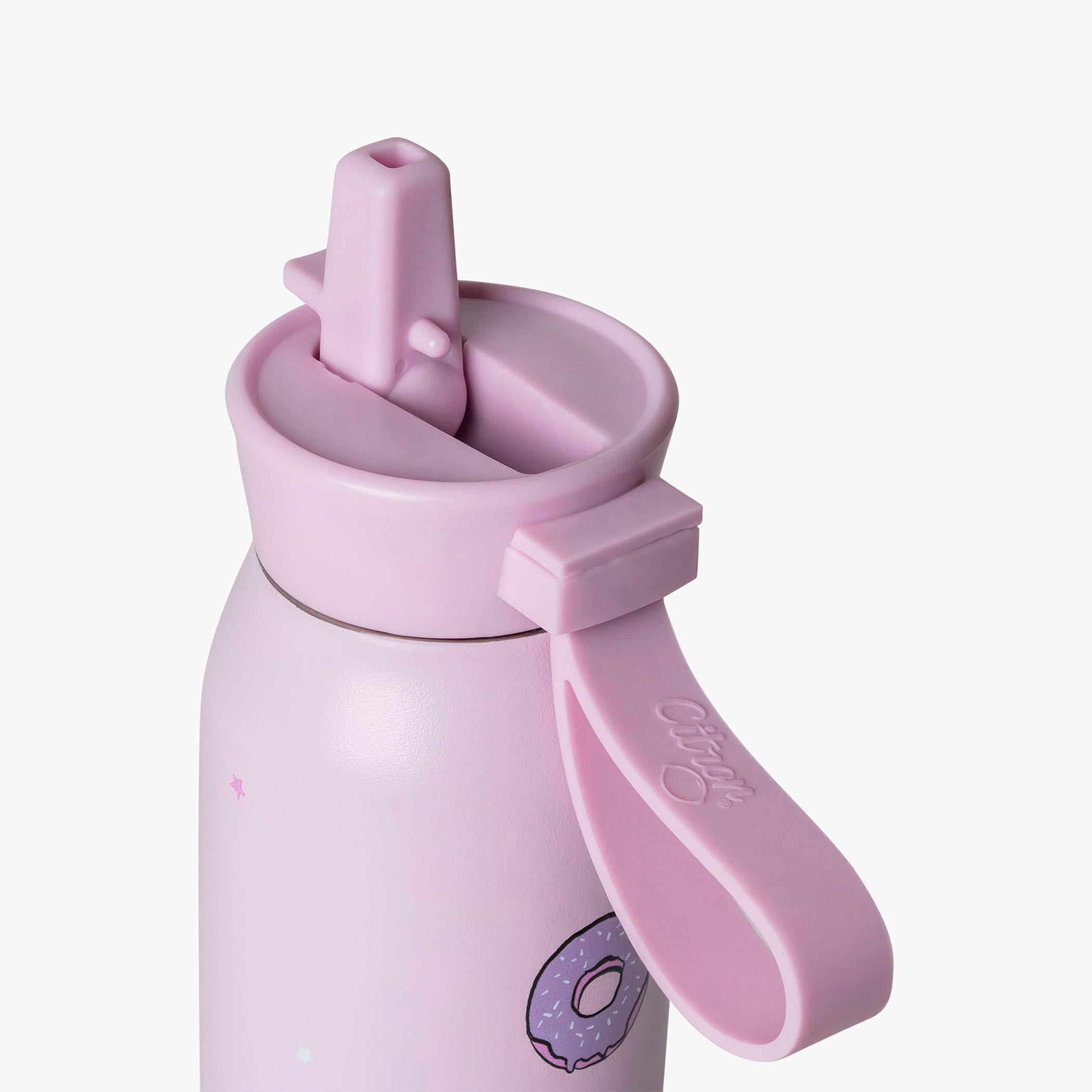 Citron Unicorn Print Triple Wall Insulated Water Bottle - 350 ml-school-waterbottles-image-3
