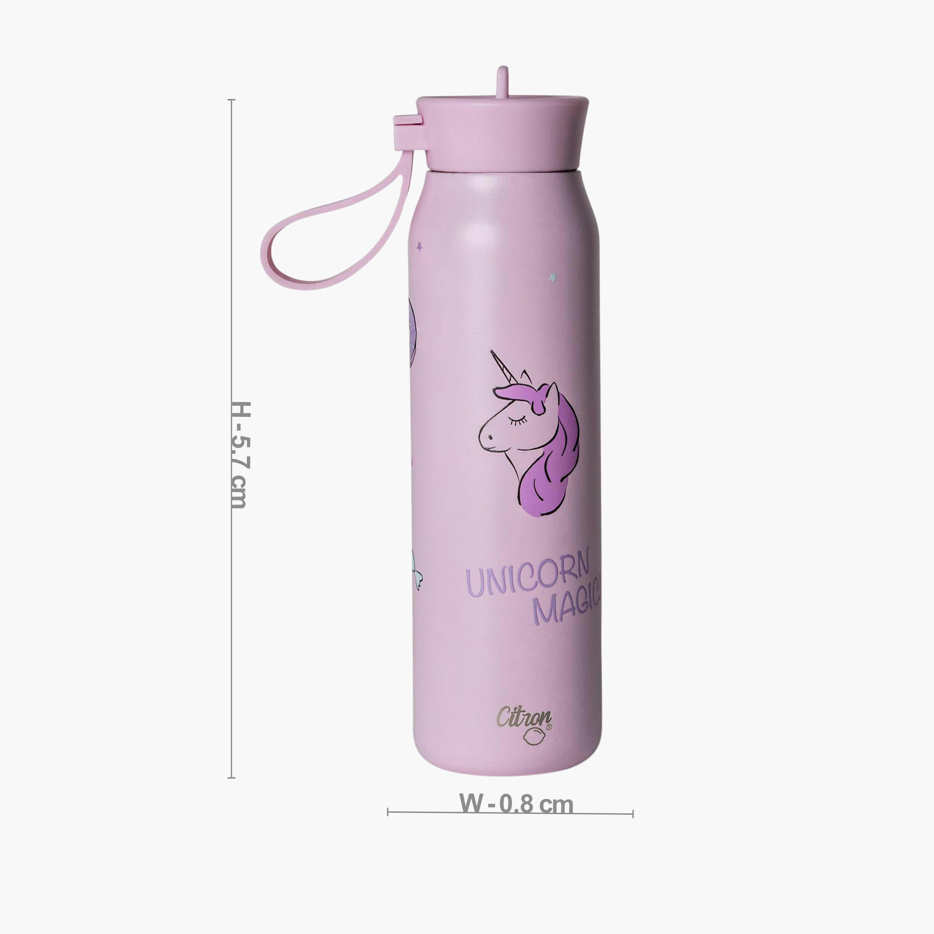 قارورة مياه معزولة بطبعات يونيكورن من سيترون - 750 مل-school-waterbottles-image-5