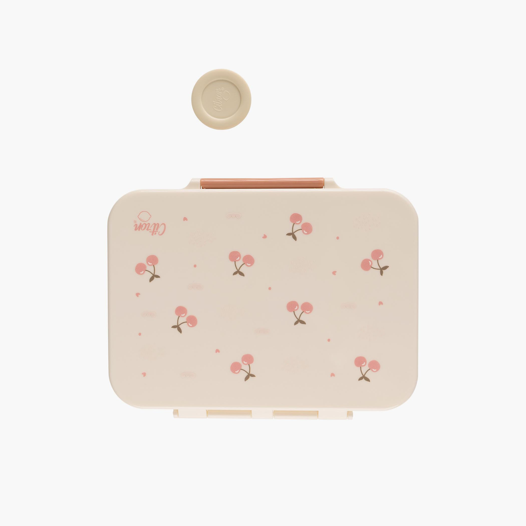 Citron Cherry Print 4-Compartment Bento Lunch Box-school-lunchessentials-lunchboxes-image-5
