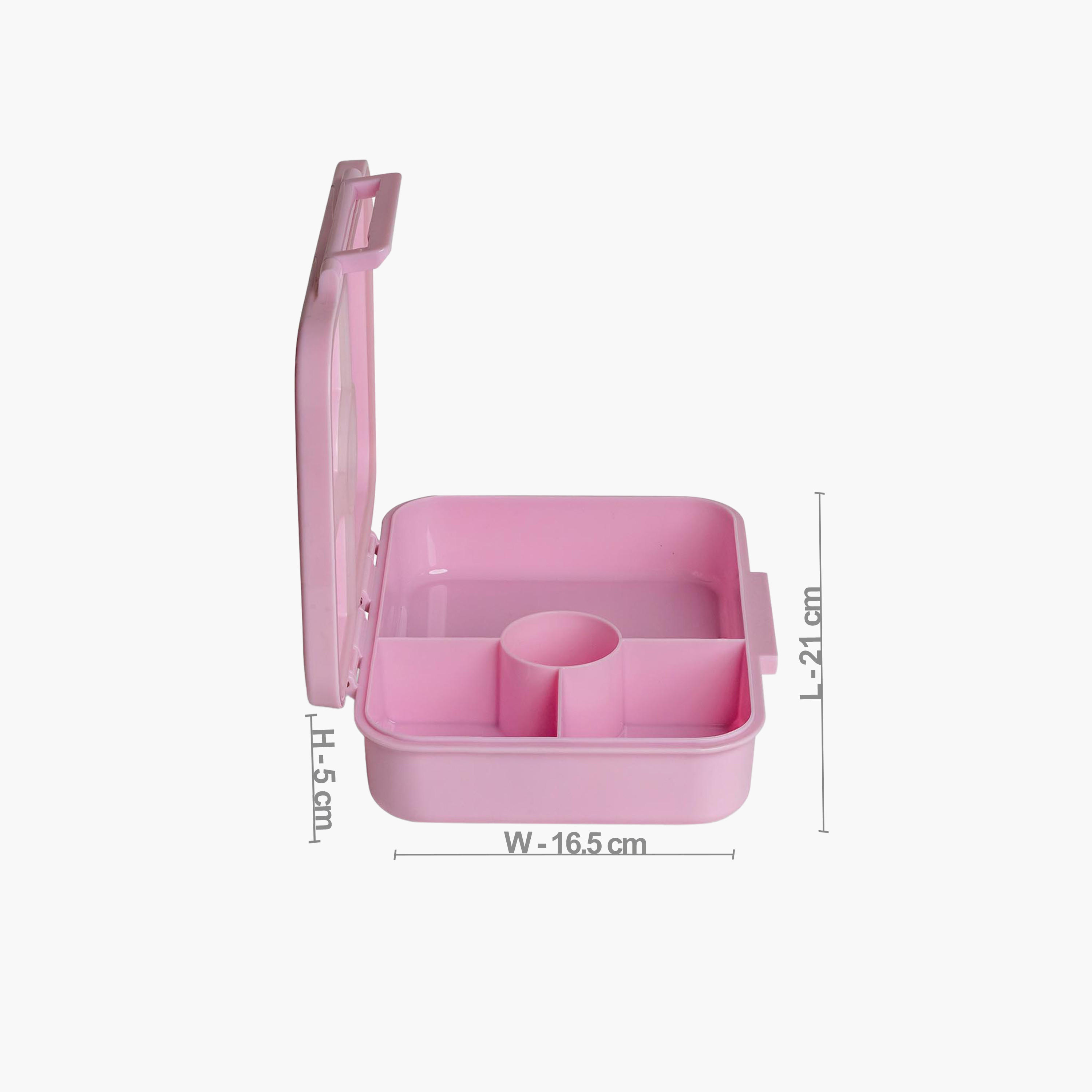 Citron Unicorn Print 4-Compartment Bento Lunch Box-school-lunchessentials-lunchboxes-image-5