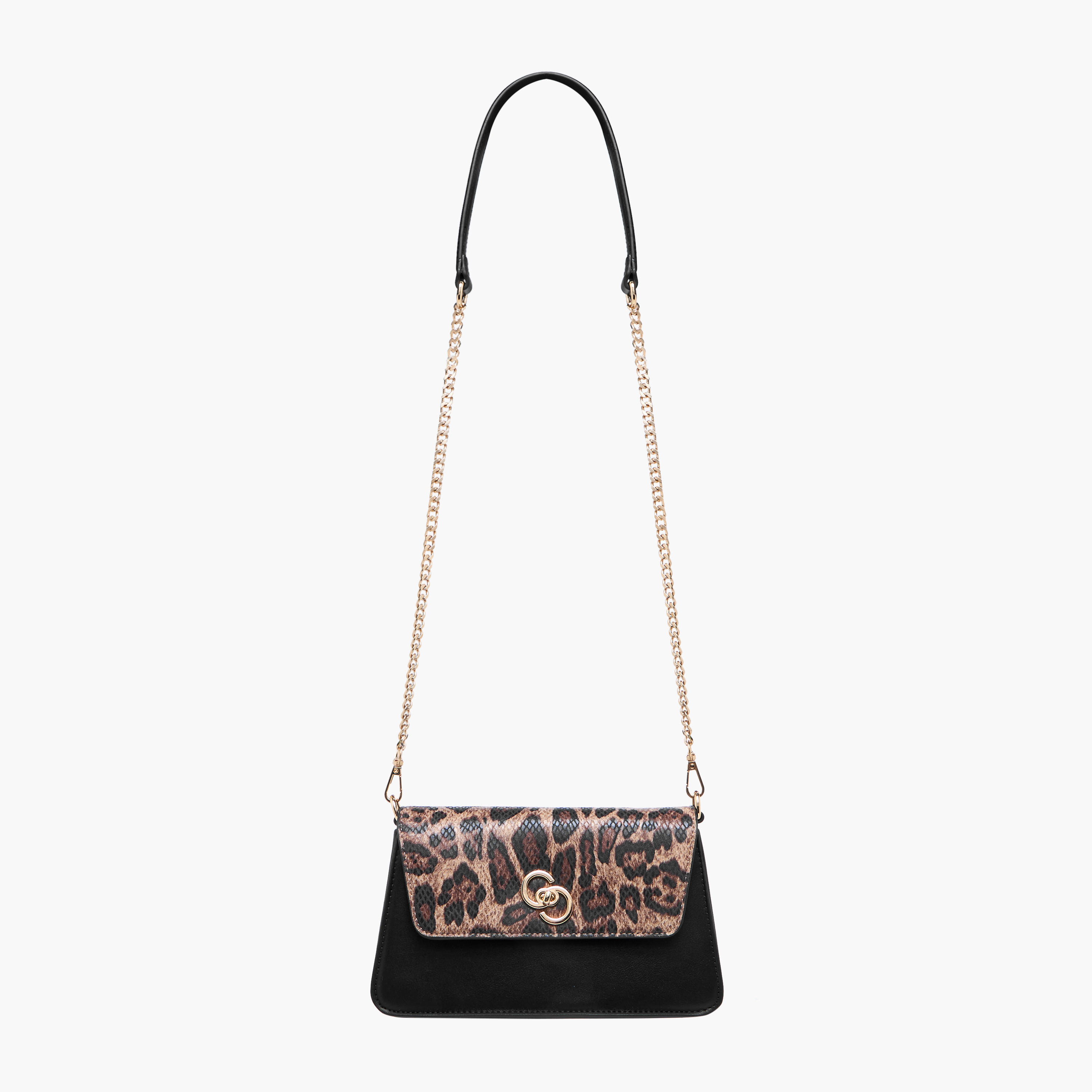 Celeste Animal Print Crossbody Bag with Chain Strap-women-bagsandwallets-handbags-image-3