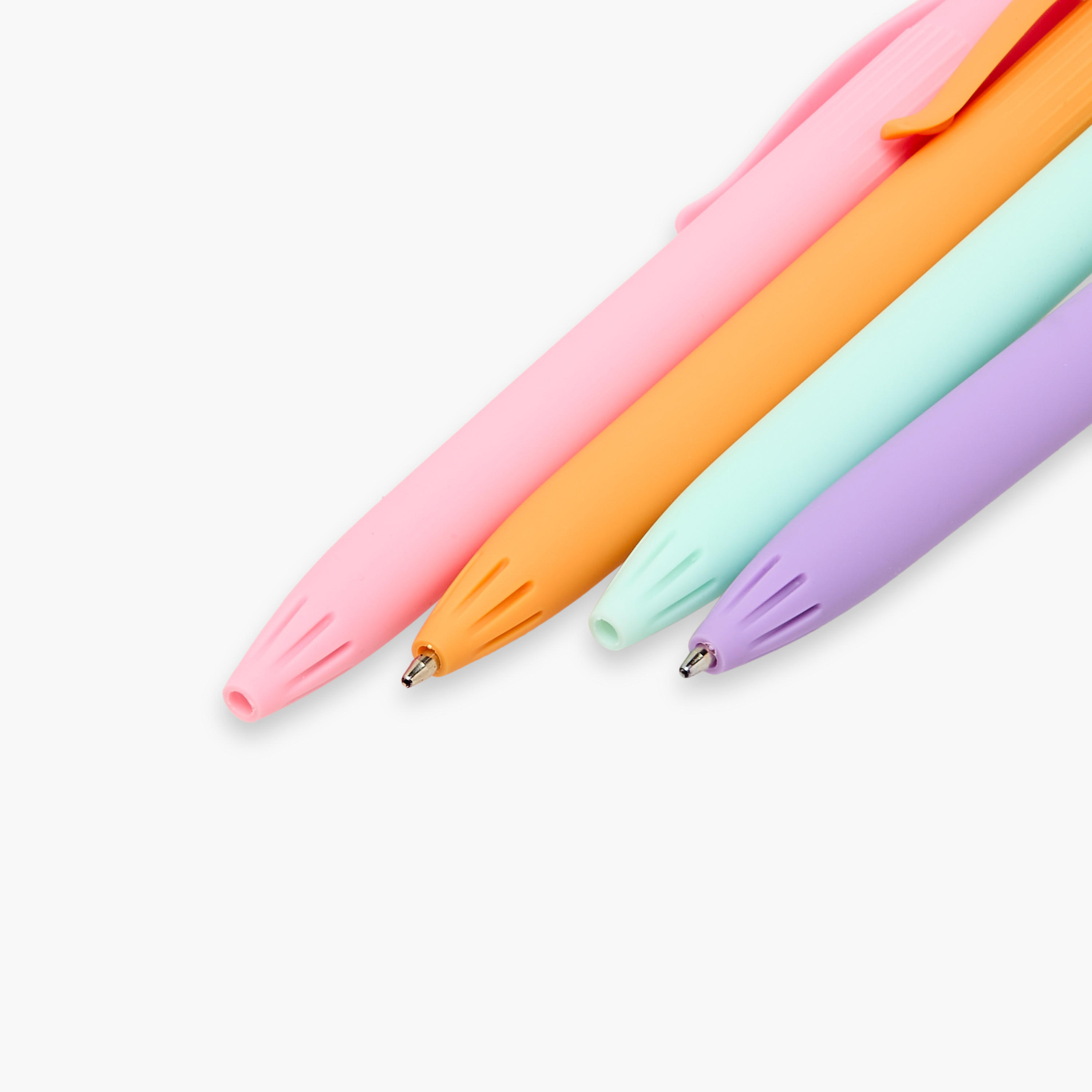 Solid 4-Piece Ball Pen Set-school-stationery-pensandpencils-image-4