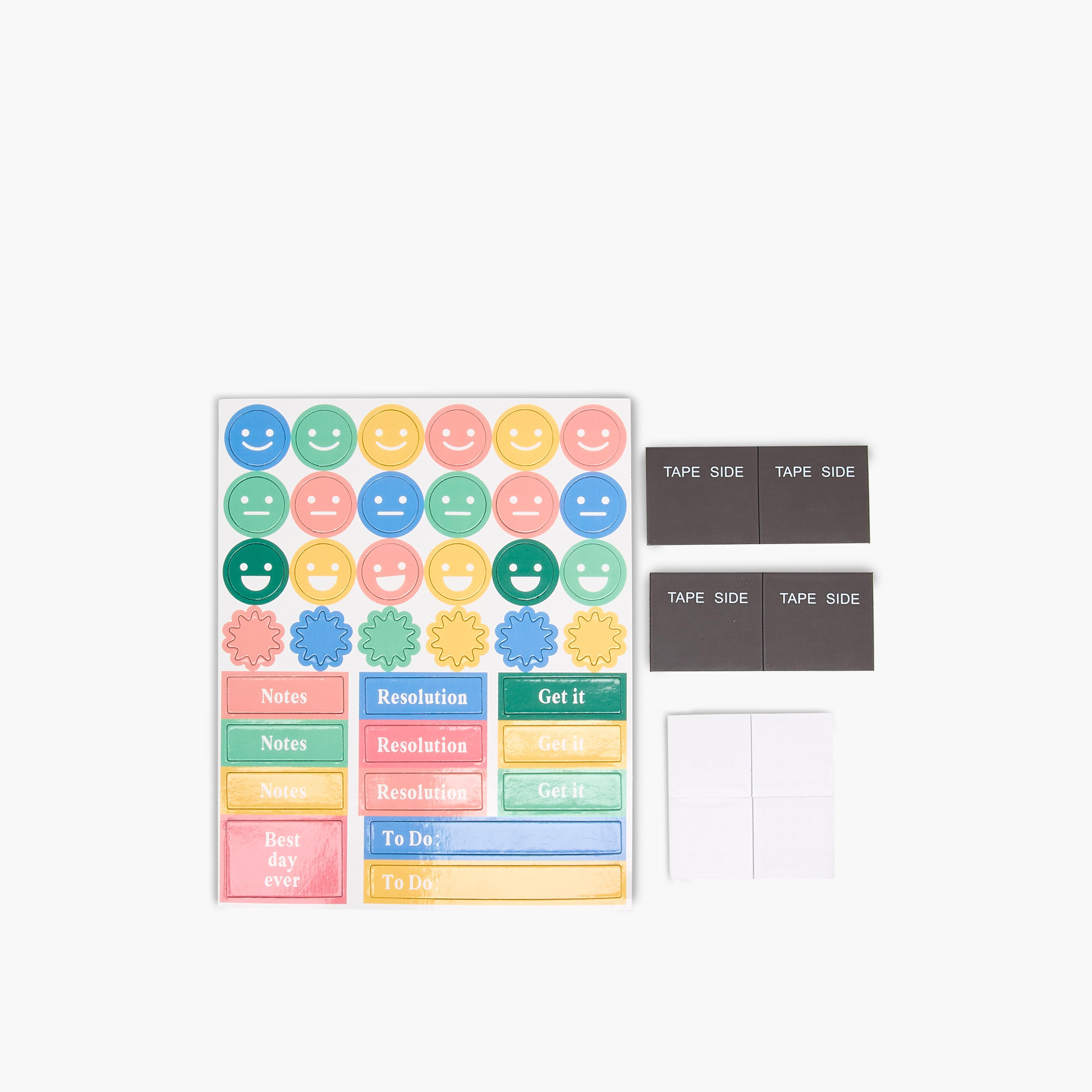 White Board with Marker and Sticker-school-stationery-sets-image-3