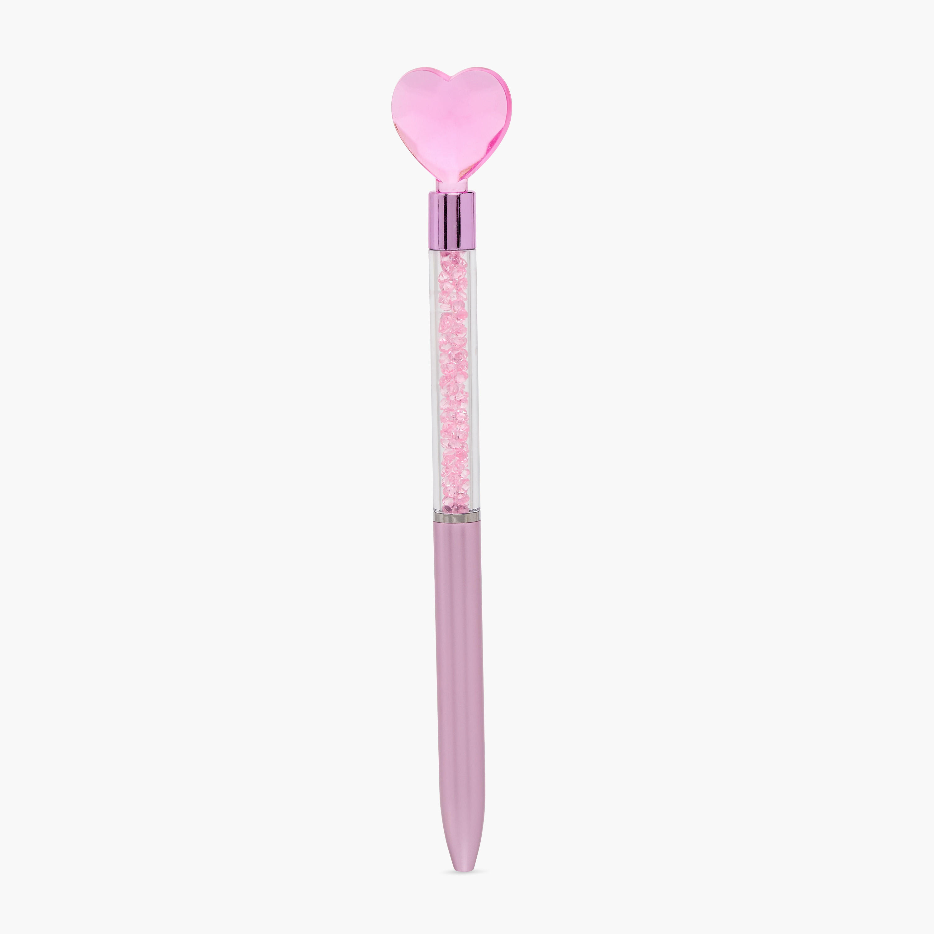 Heart Click Ball Pen-school-stationery-pensandpencils-image-1
