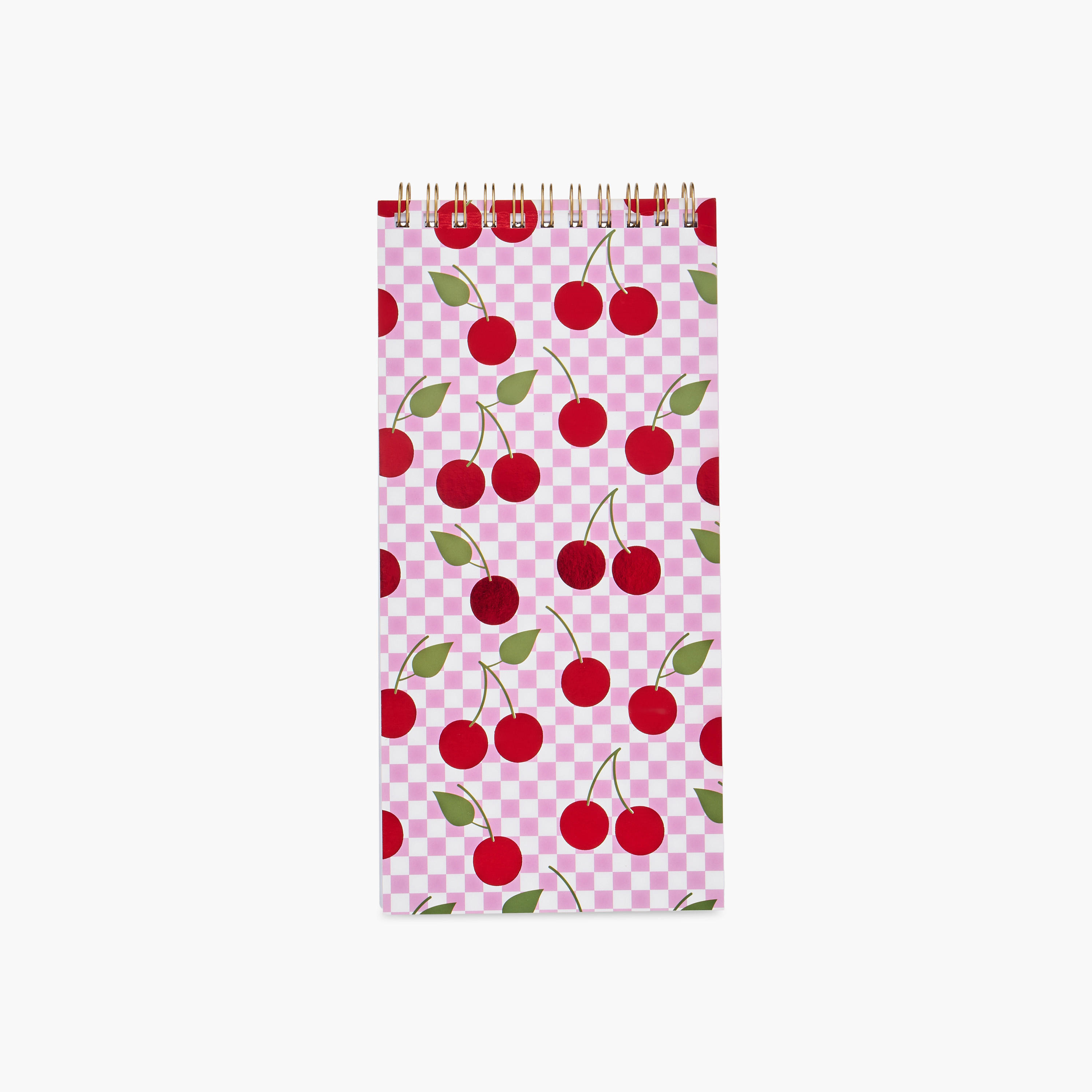 Cherry Print 80-Page Ruled Spiral Notepad-school-stationery-notebooks-image-1