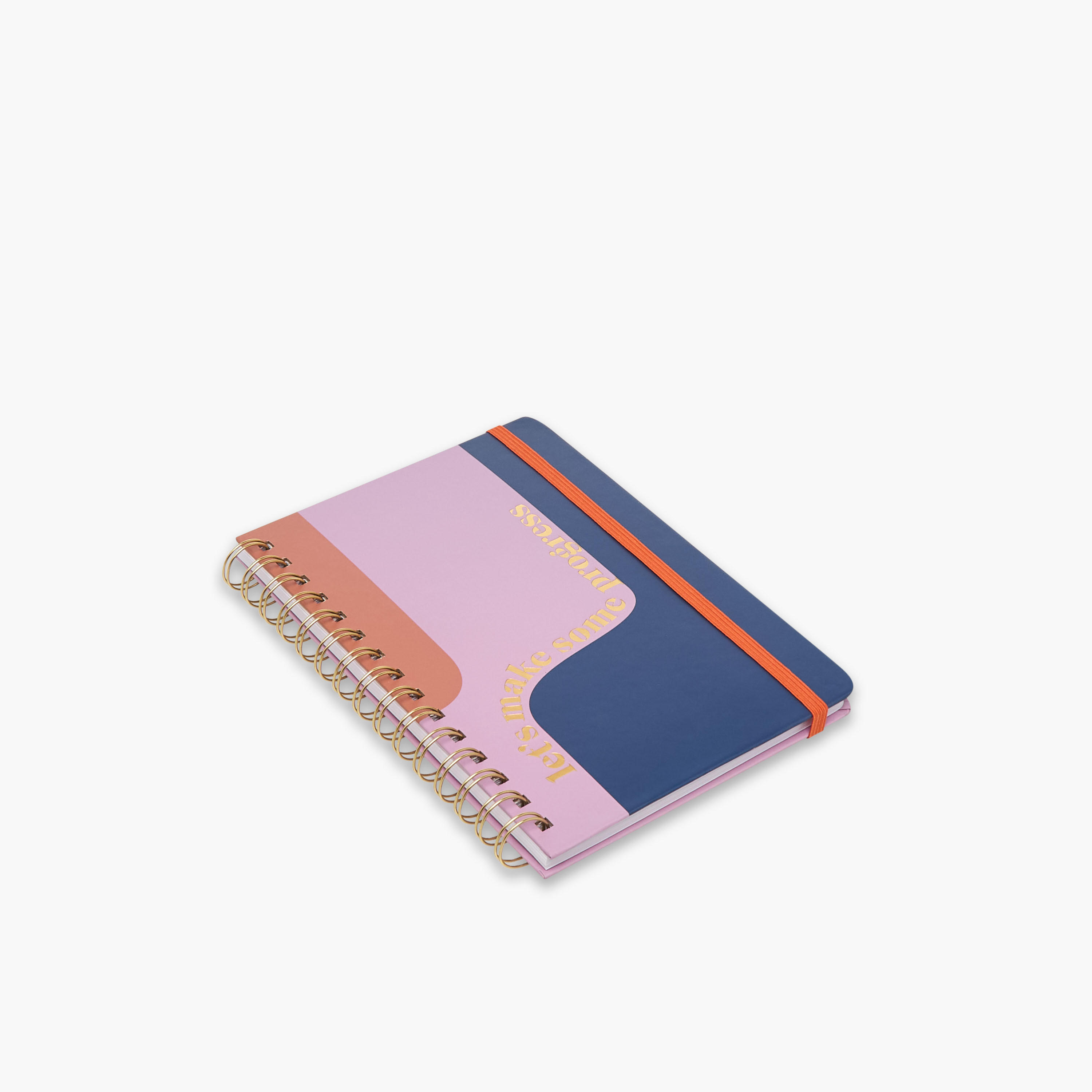Slogan Print 60-Page Spiral Bound Hard Cover Ruled Notebook-school-stationery-notebooks-image-1