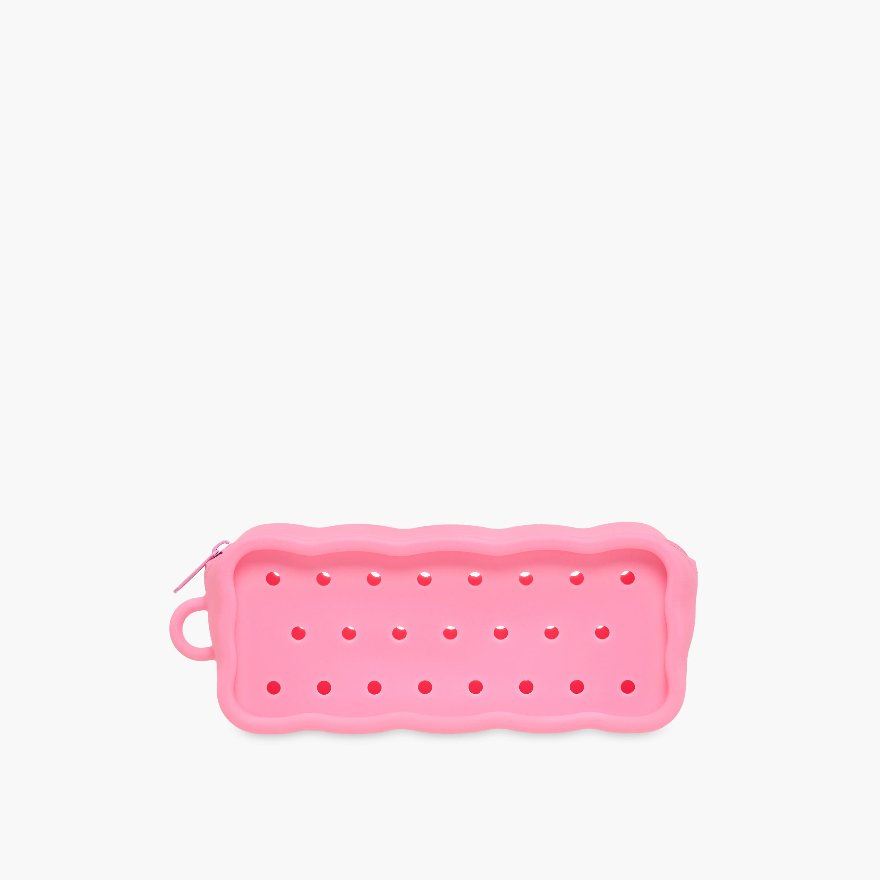 Charm Accent Silicone Pencil Pouch with Zip Closure-school-stationery-pencilcases-image-3