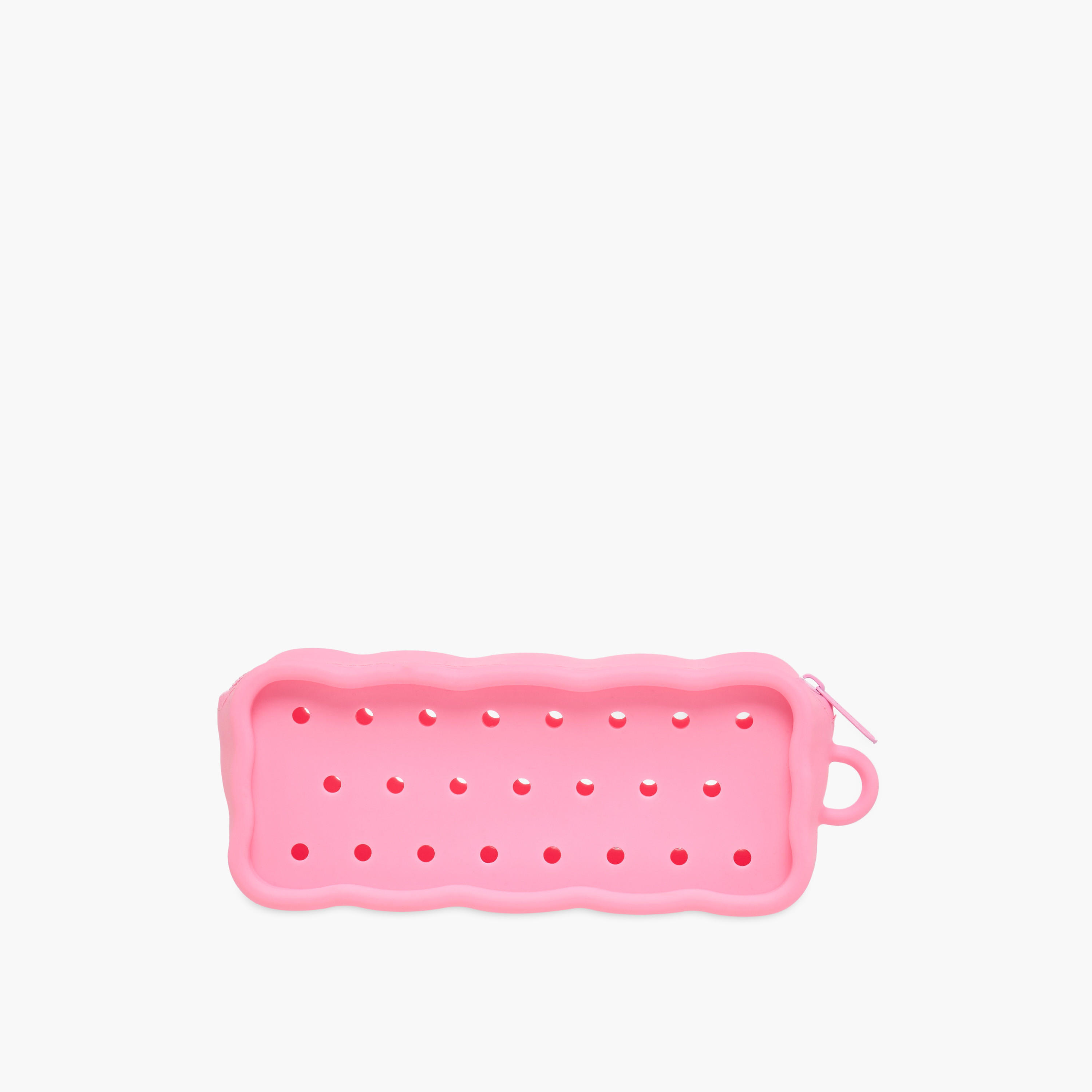 Charm Accent Silicone Pencil Pouch with Zip Closure-school-stationery-pencilcases-image-4