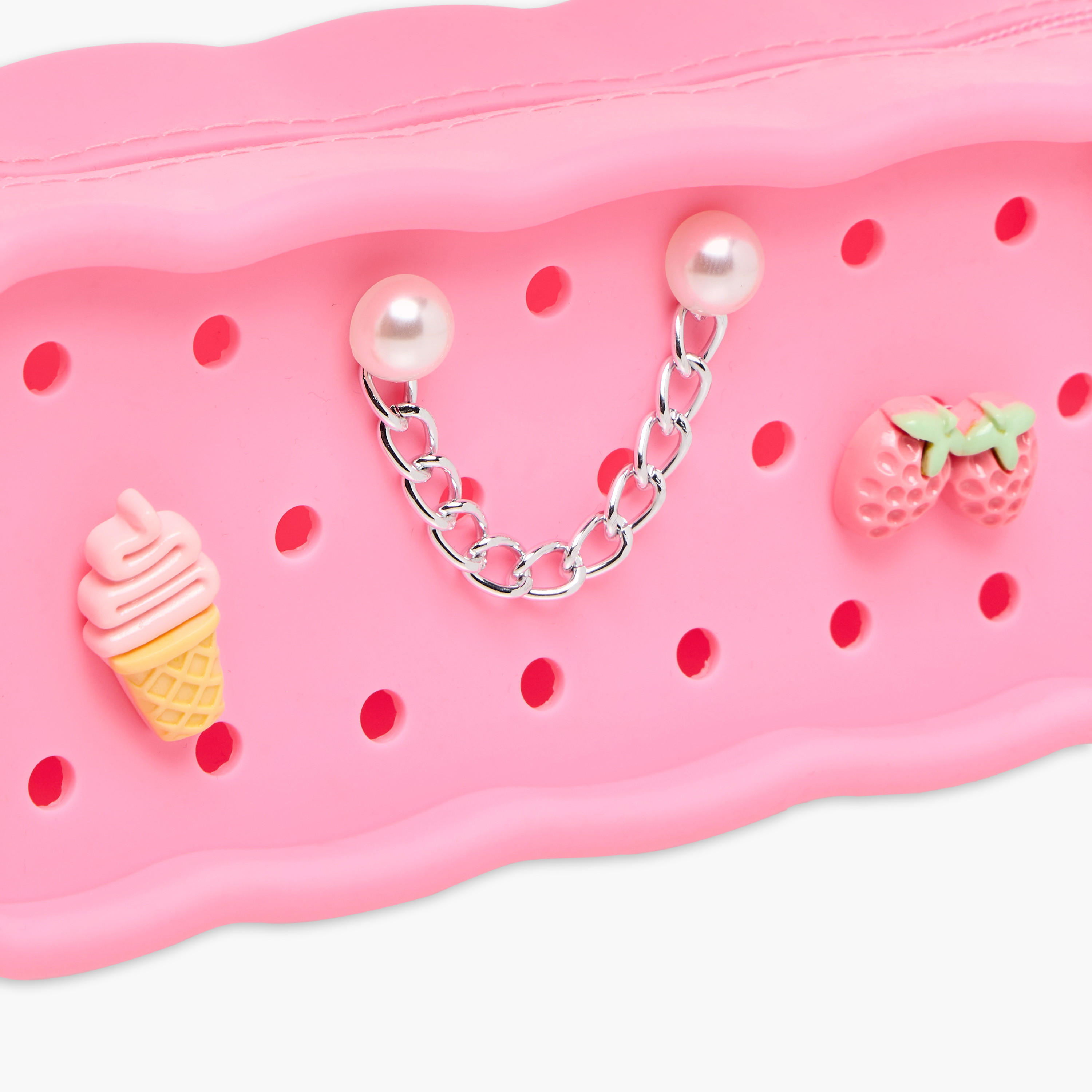 Charm Accent Silicone Pencil Pouch with Zip Closure-school-stationery-pencilcases-image-7
