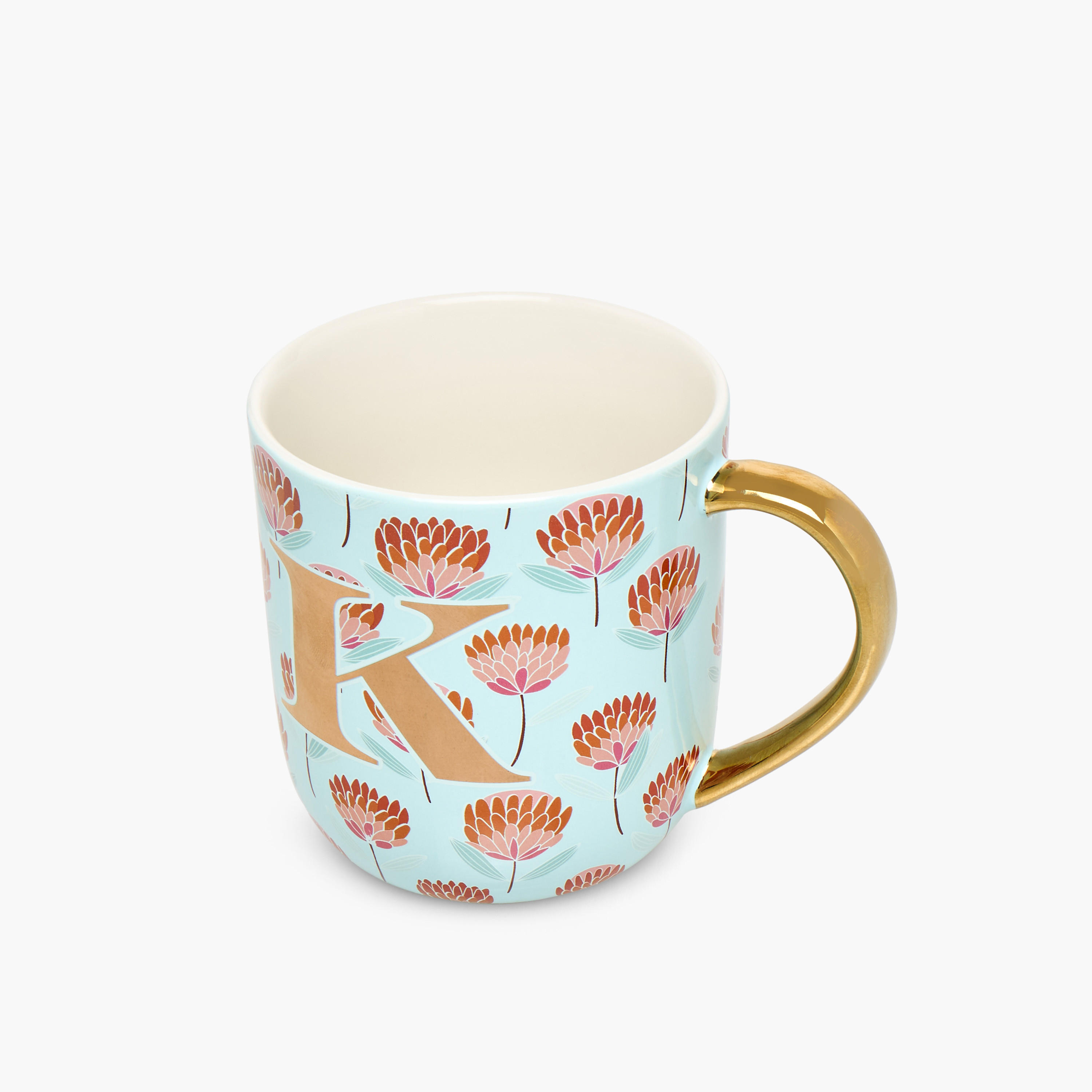 Initial K Print Ceramic Mug with Handle - 500 ml-household-dining-teaandcoffee-mugsandcups-image-2