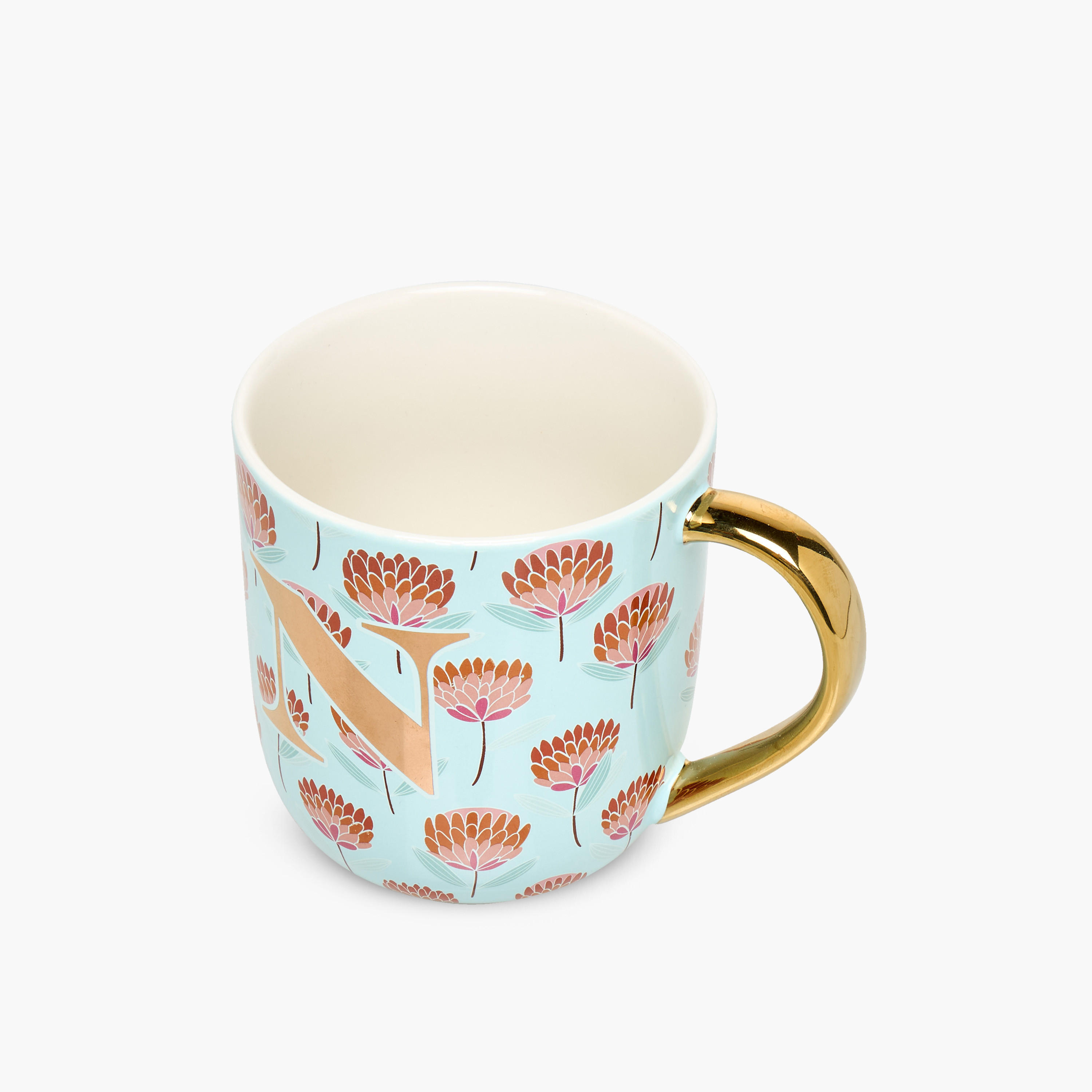 Initial N Print Ceramic Mug with Handle - 500 ml-household-dining-teaandcoffee-mugsandcups-image-2