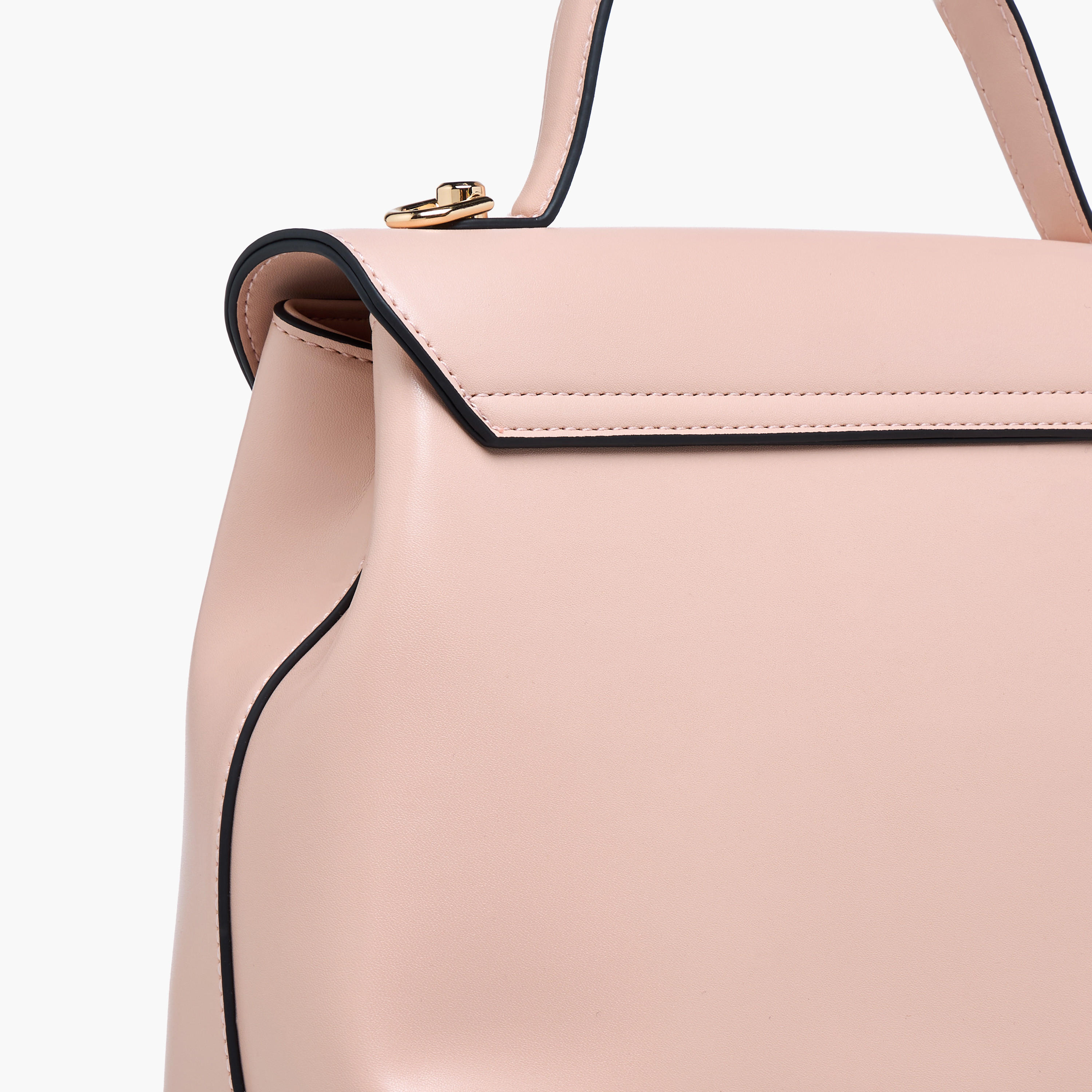 Paprika Solid Satchel Bag with Button Closure-women-bagsandwallets-handbags-image-6