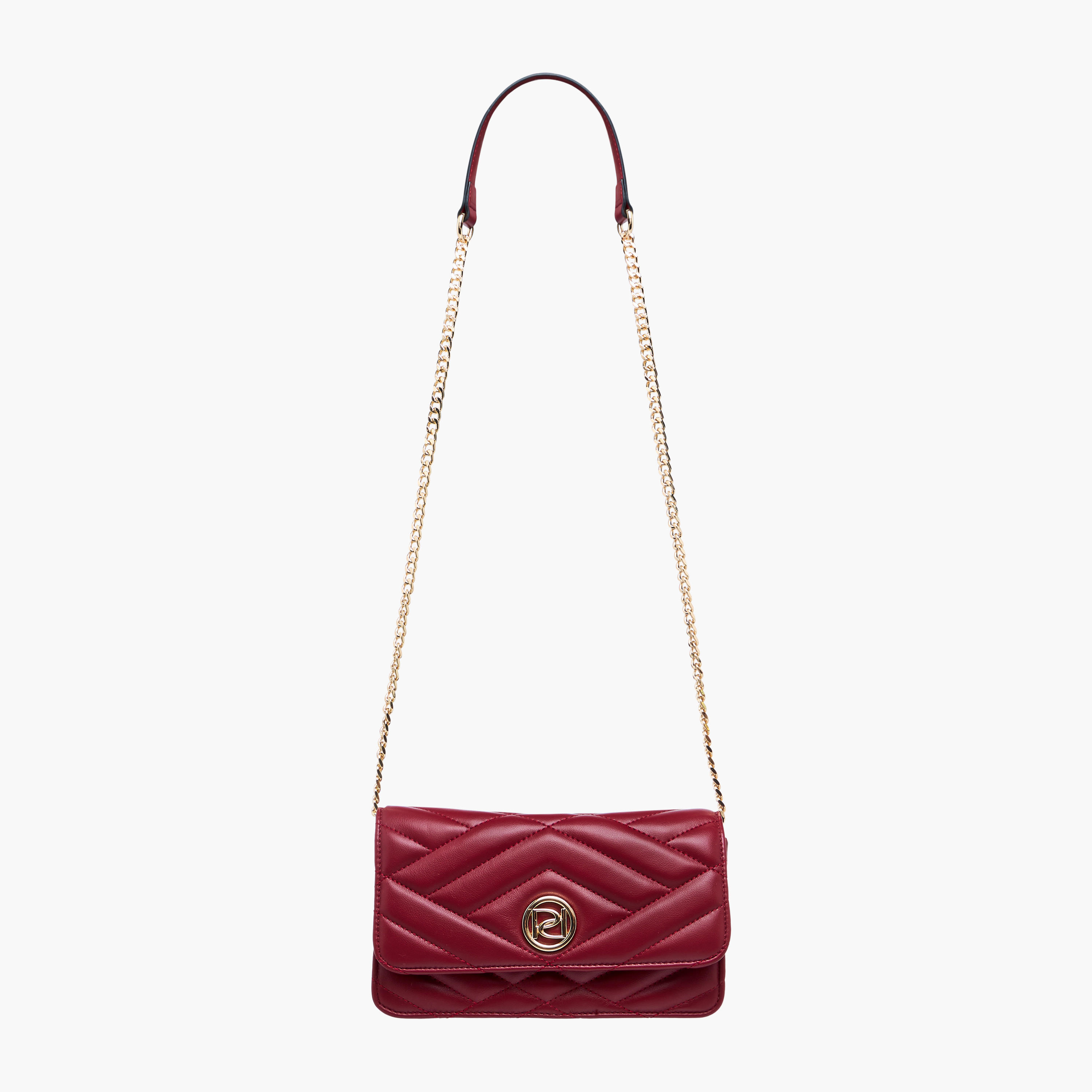 Paprika Quilted Crossbody Bag with Button Closure-women-bagsandwallets-handbags-image-3