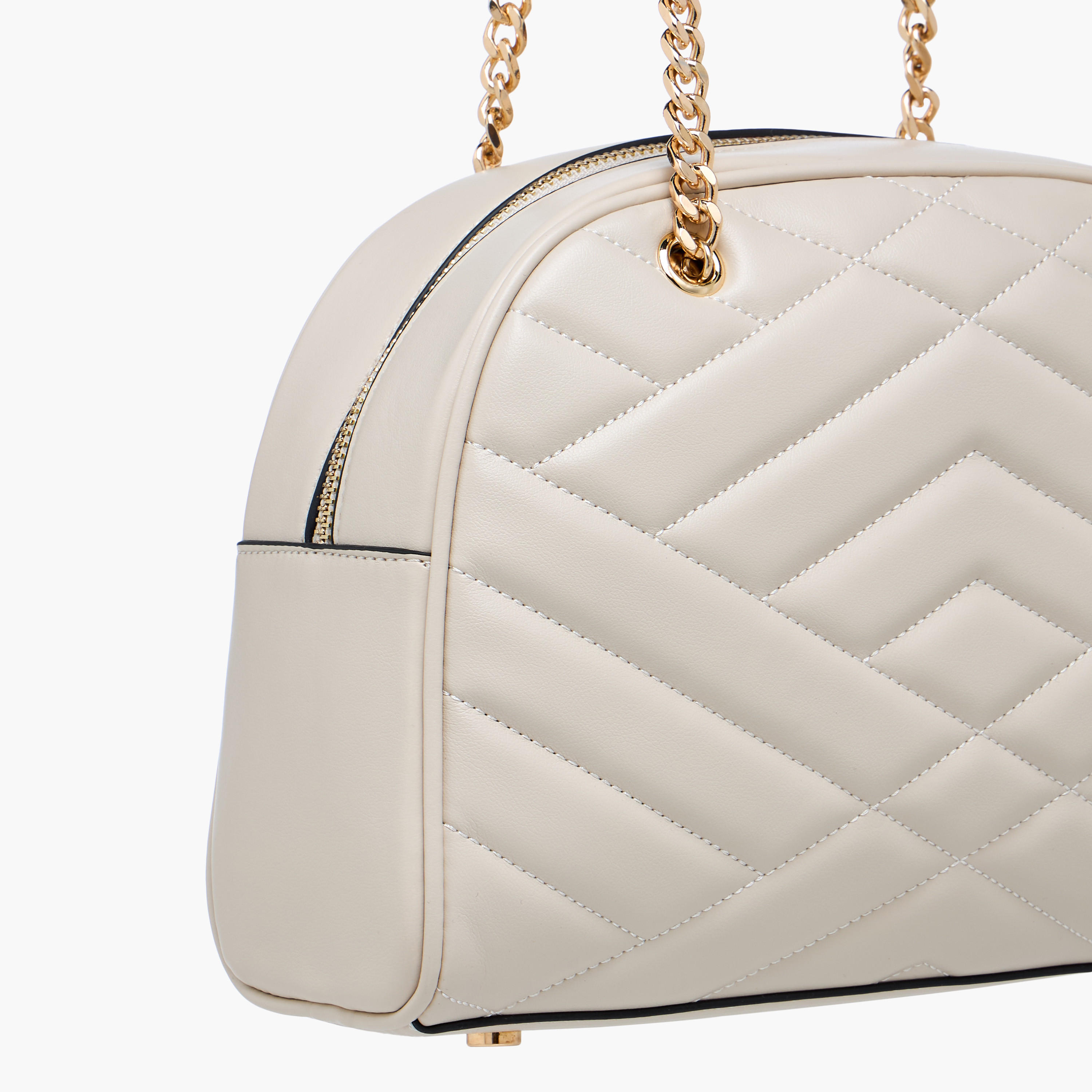 Paprika Quilted Shoulder Bag with Zip Closure-women-bagsandwallets-handbags-image-6