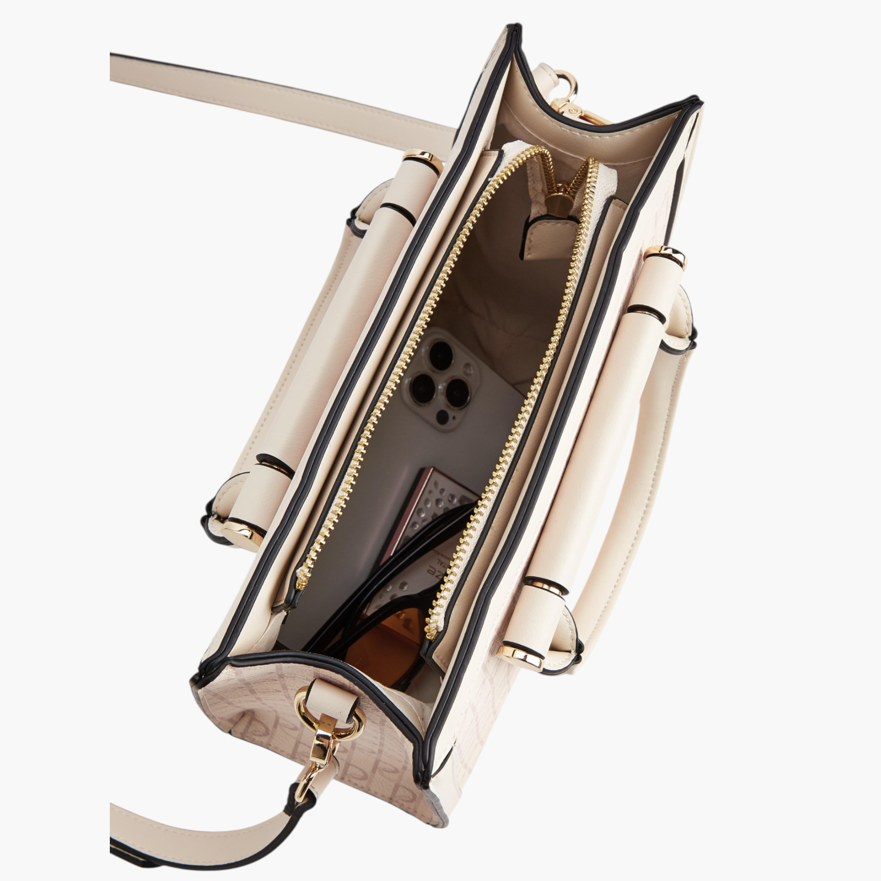 شنطة توتي بطبعات مونوجرام ومقبض مزدوج وسحاب إغلاق من بابريكا-women-bagsandwallets-handbags-image-7