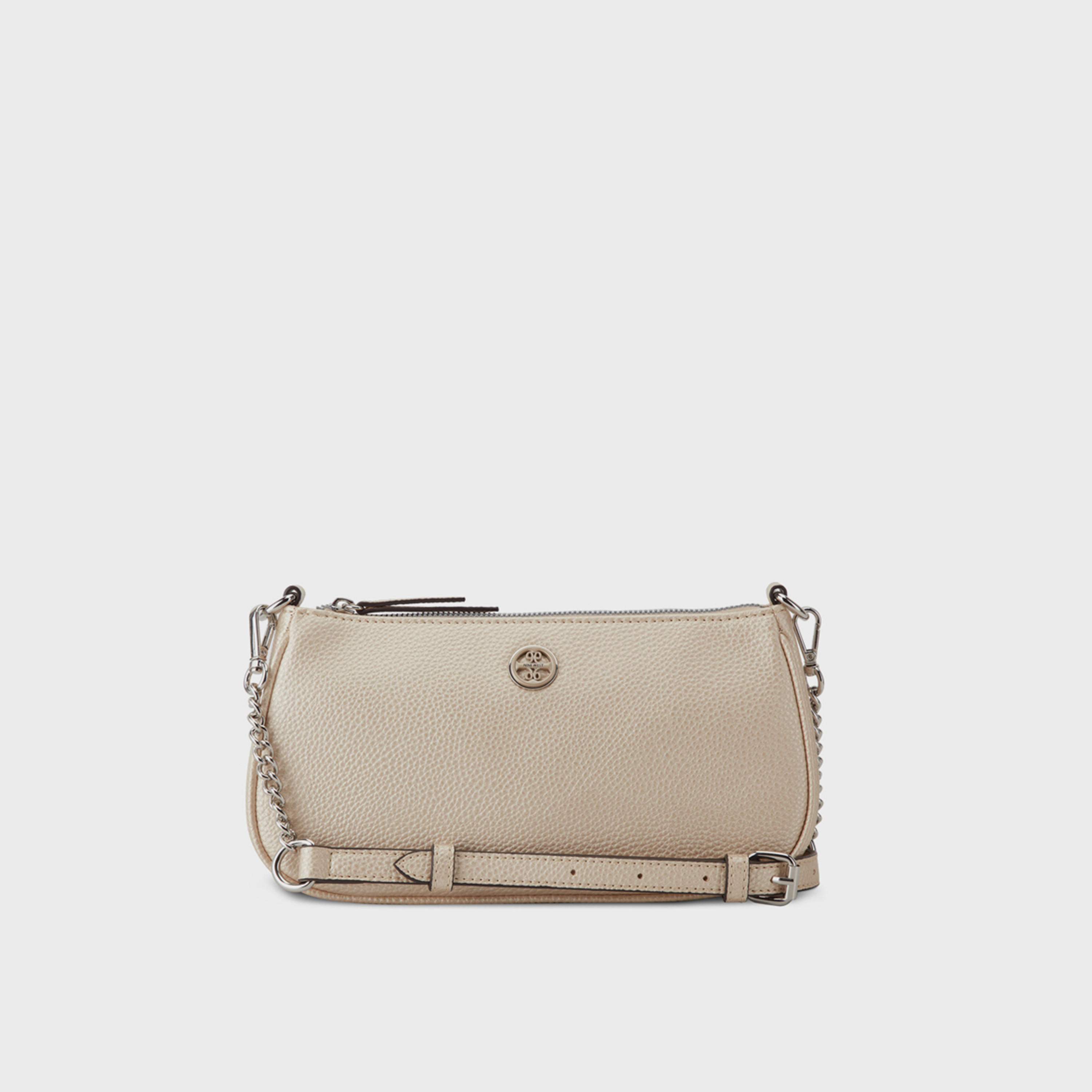 Nine West Textured Shoulder Bag with Zipper Closure and Adjustable Strap-women-bagsandwallets-handbags-image-1