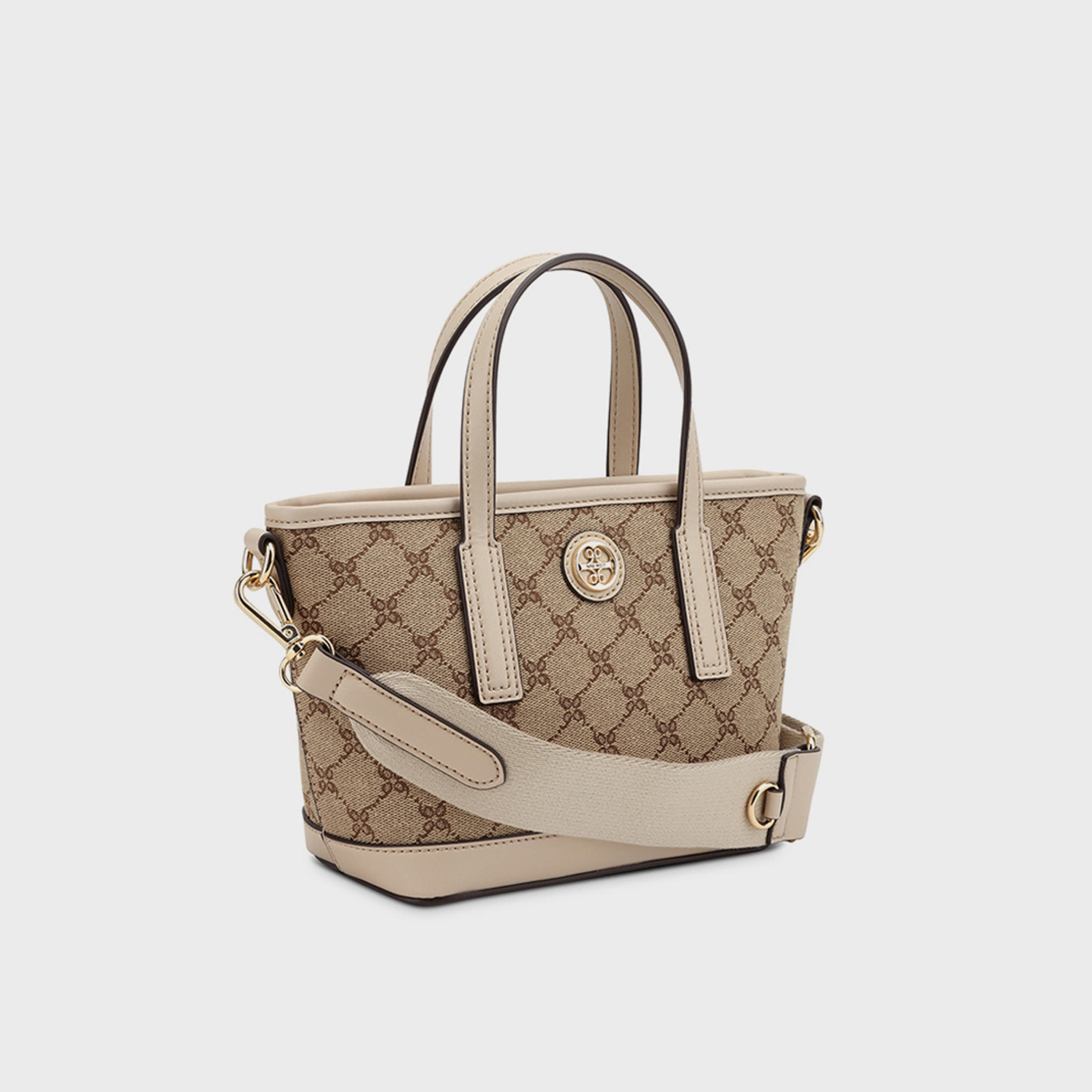 حقيبة كتف بمقبض مزدوج من ناين ويست-women-bagsandwallets-handbags-image-3