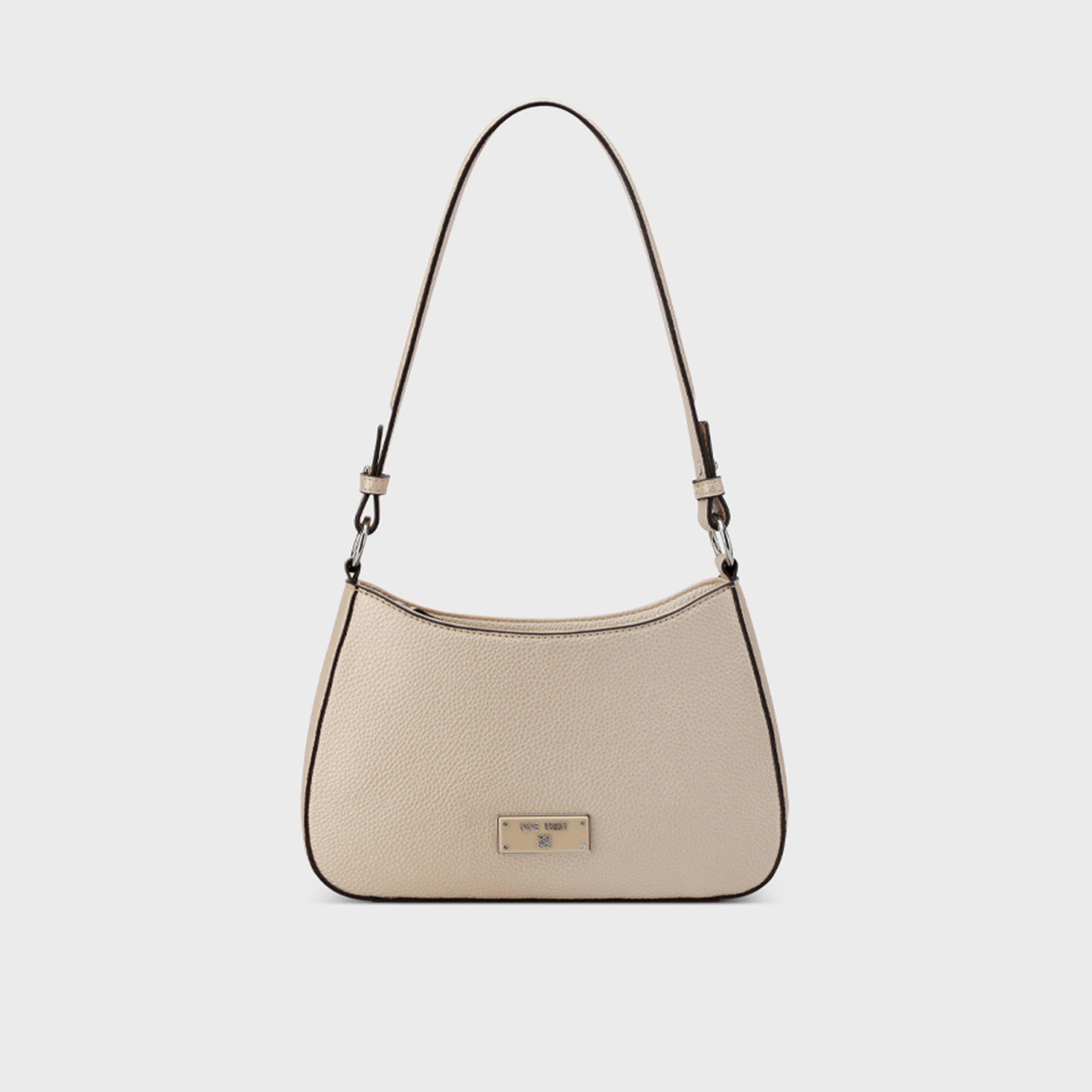 Nine West Textured Top Handle Shoulder Bag with Zipper Closure-women-bagsandwallets-handbags-image-1