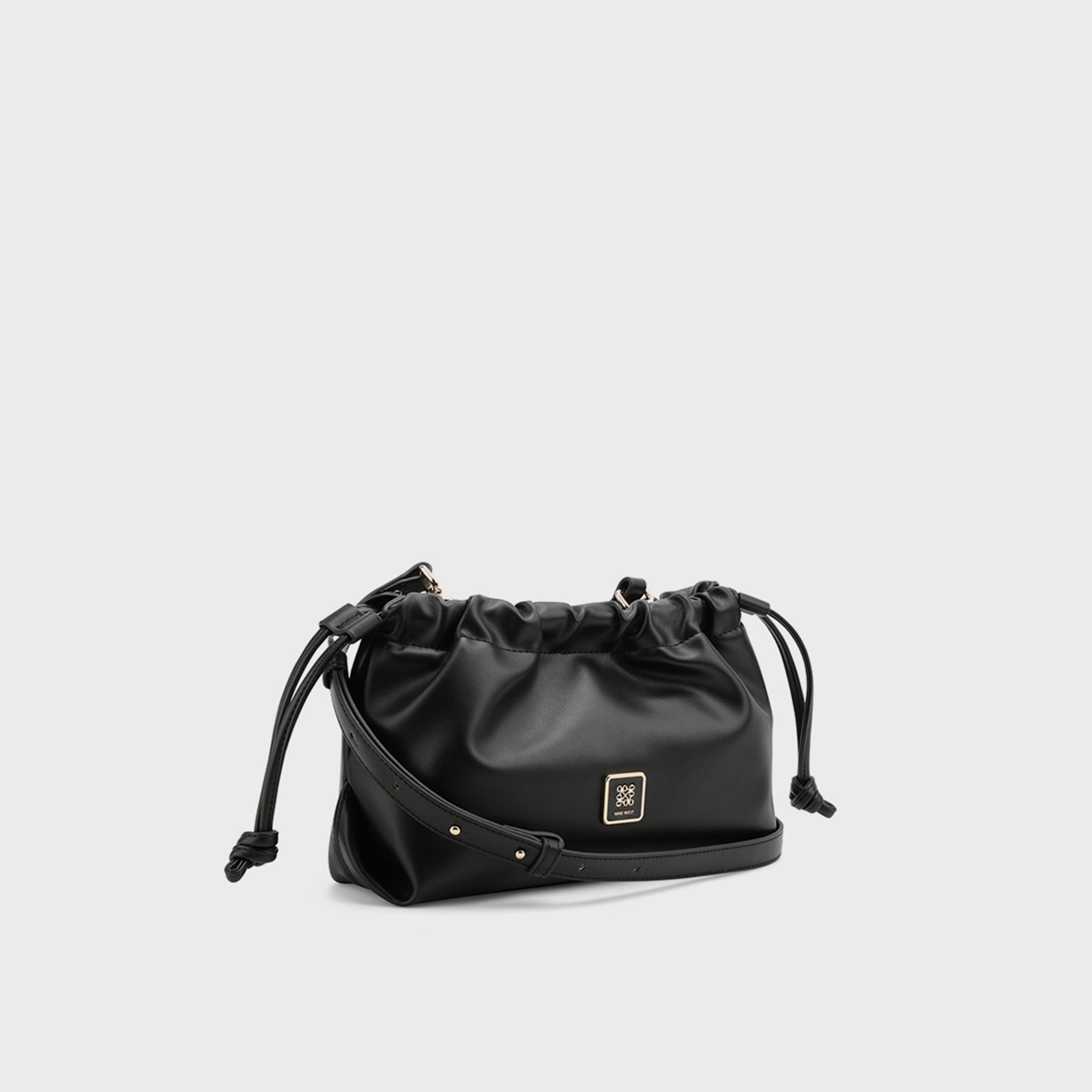 Nine West Shoulder Bag with Drawstring Closure and Adjustable Strap-women-bagsandwallets-handbags-image-3