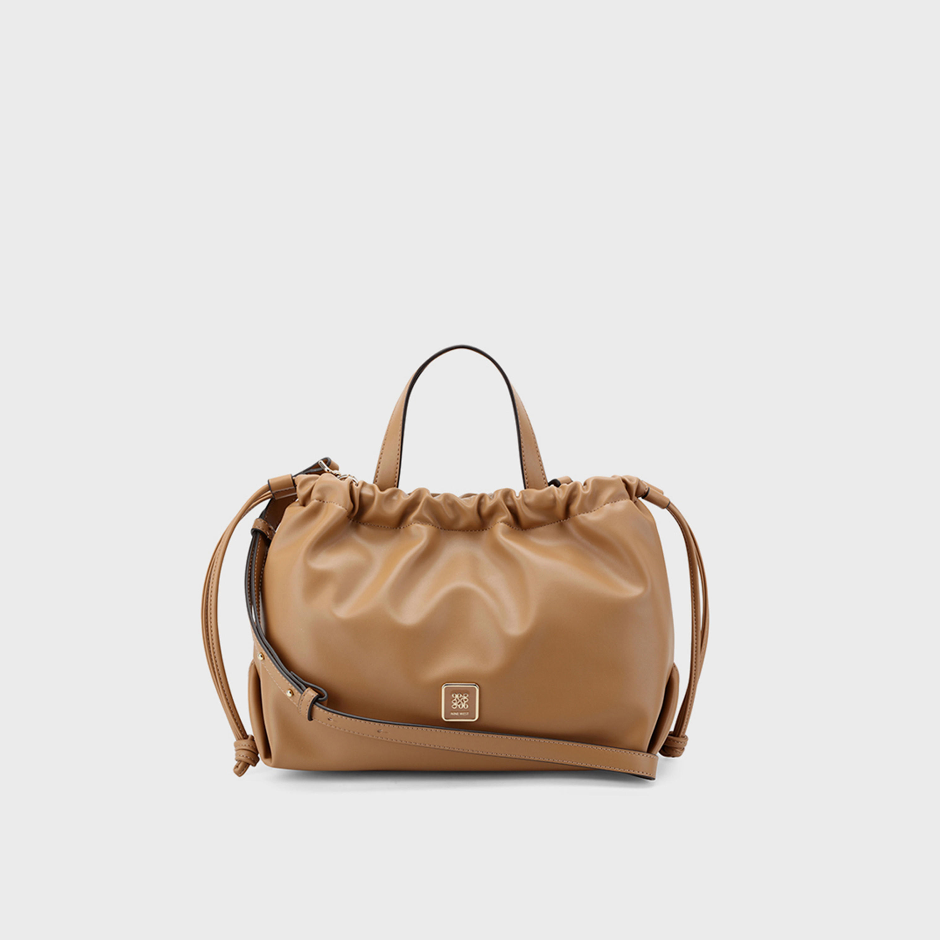 حقيبة كتف بمقبض مزدوج من ناين ويست-women-bagsandwallets-handbags-image-1