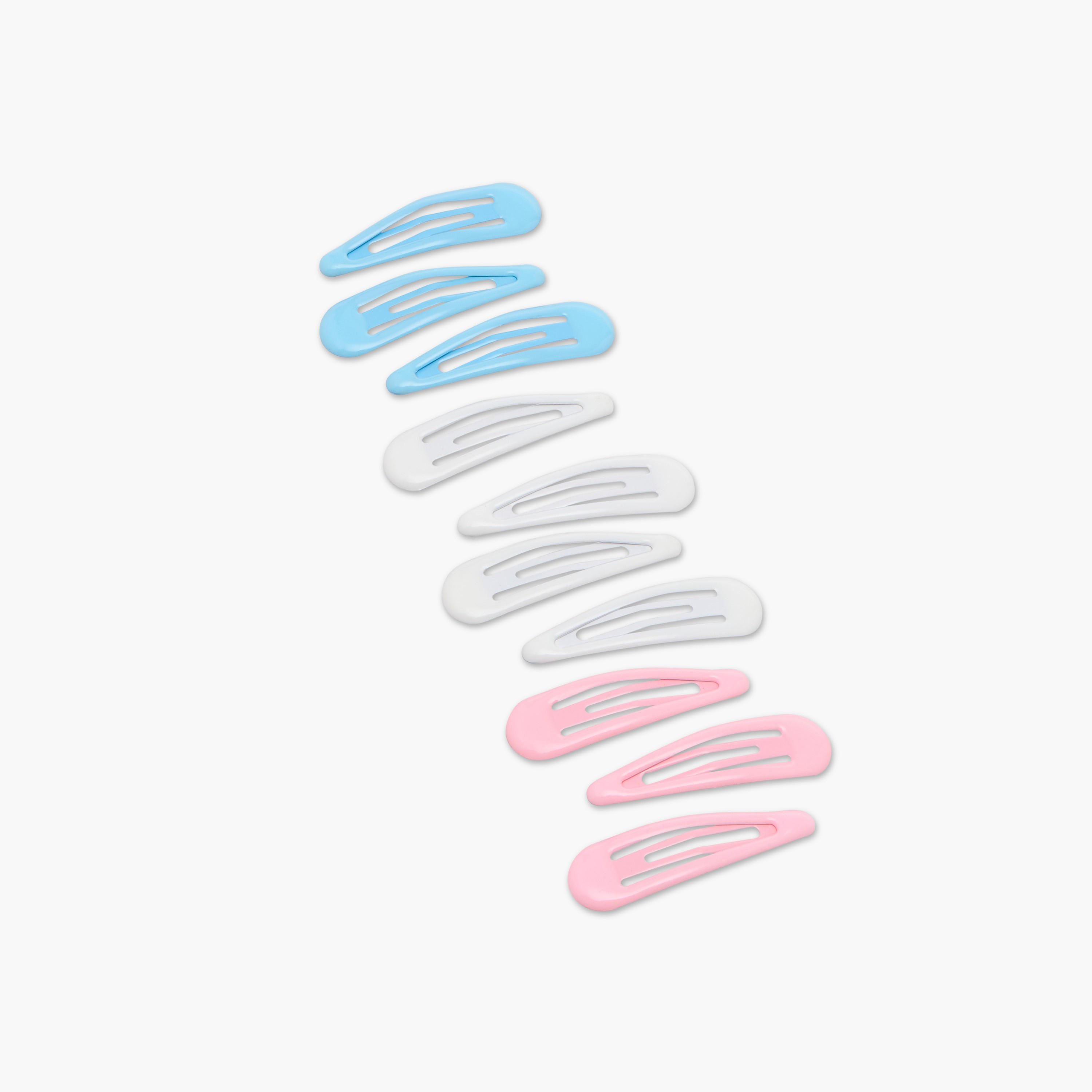 Solid Hair Clip - Set of 10-women-hairaccessories-clips-image-2