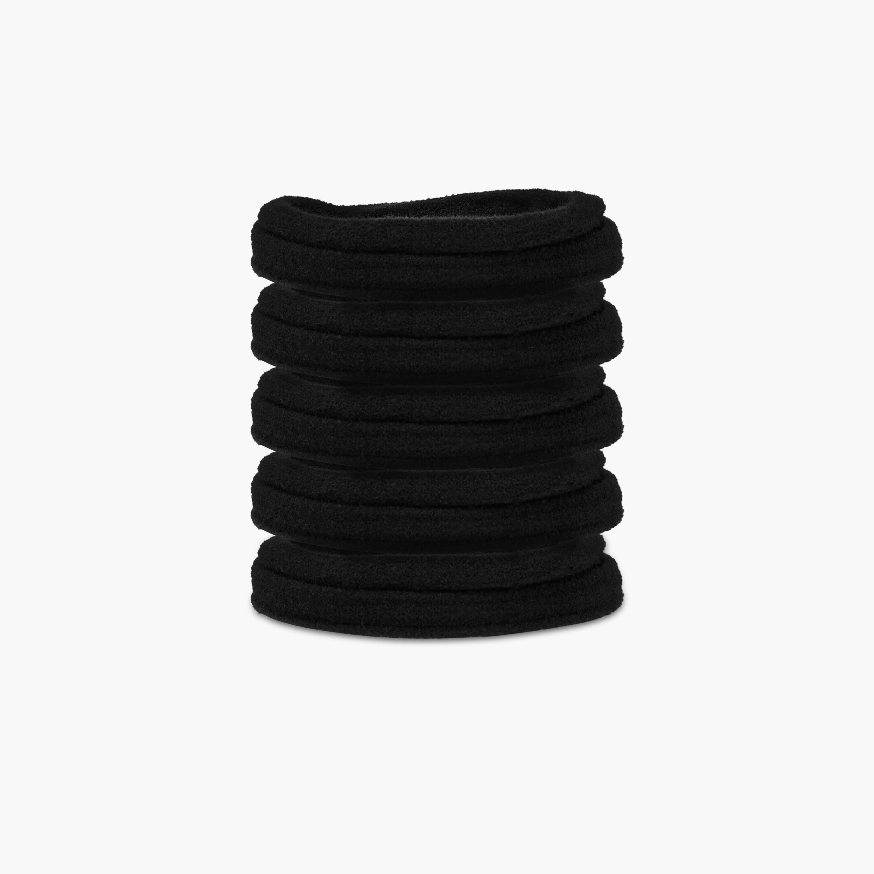 Solid Hair Tie - Set of 10-women-hairaccessories-bands-image-3