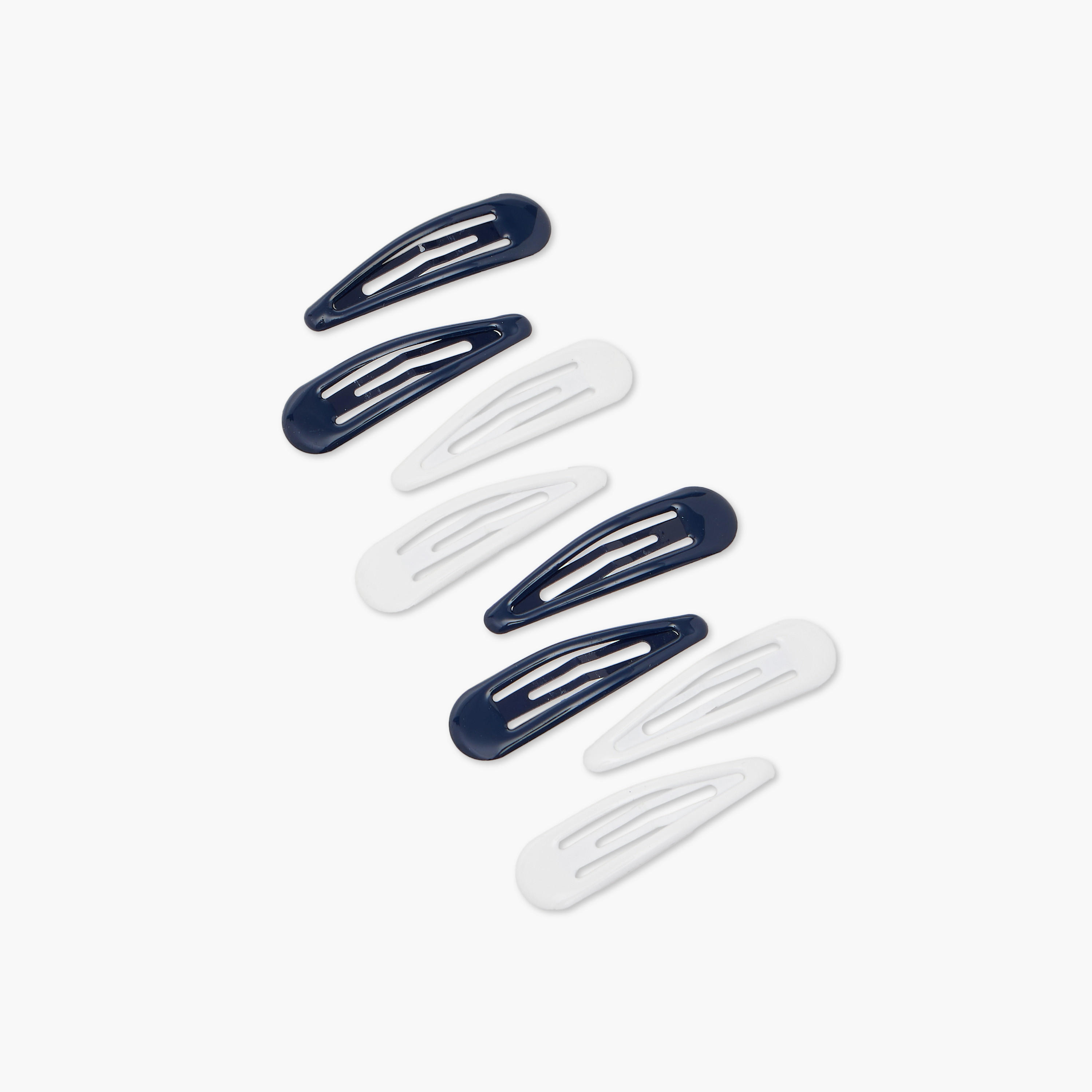 Solid Hair Clip - Set of 8-women-hairaccessories-clips-image-2