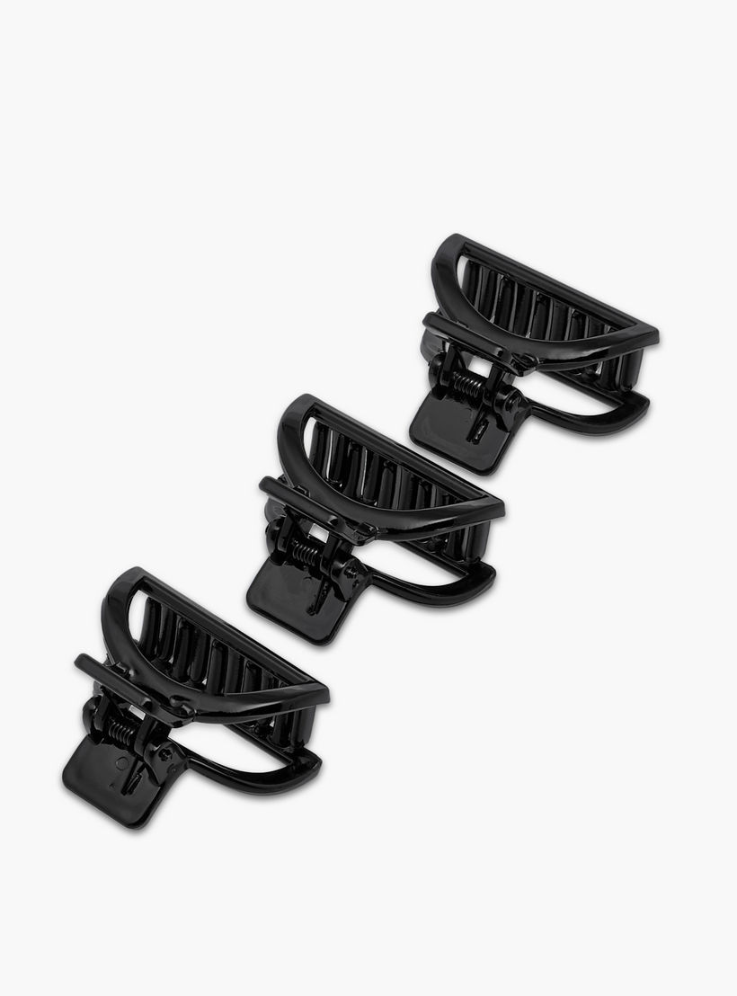 مشبك شعر سادة - طقم من 3 قطع-women-hairaccessories-clamps-image-3