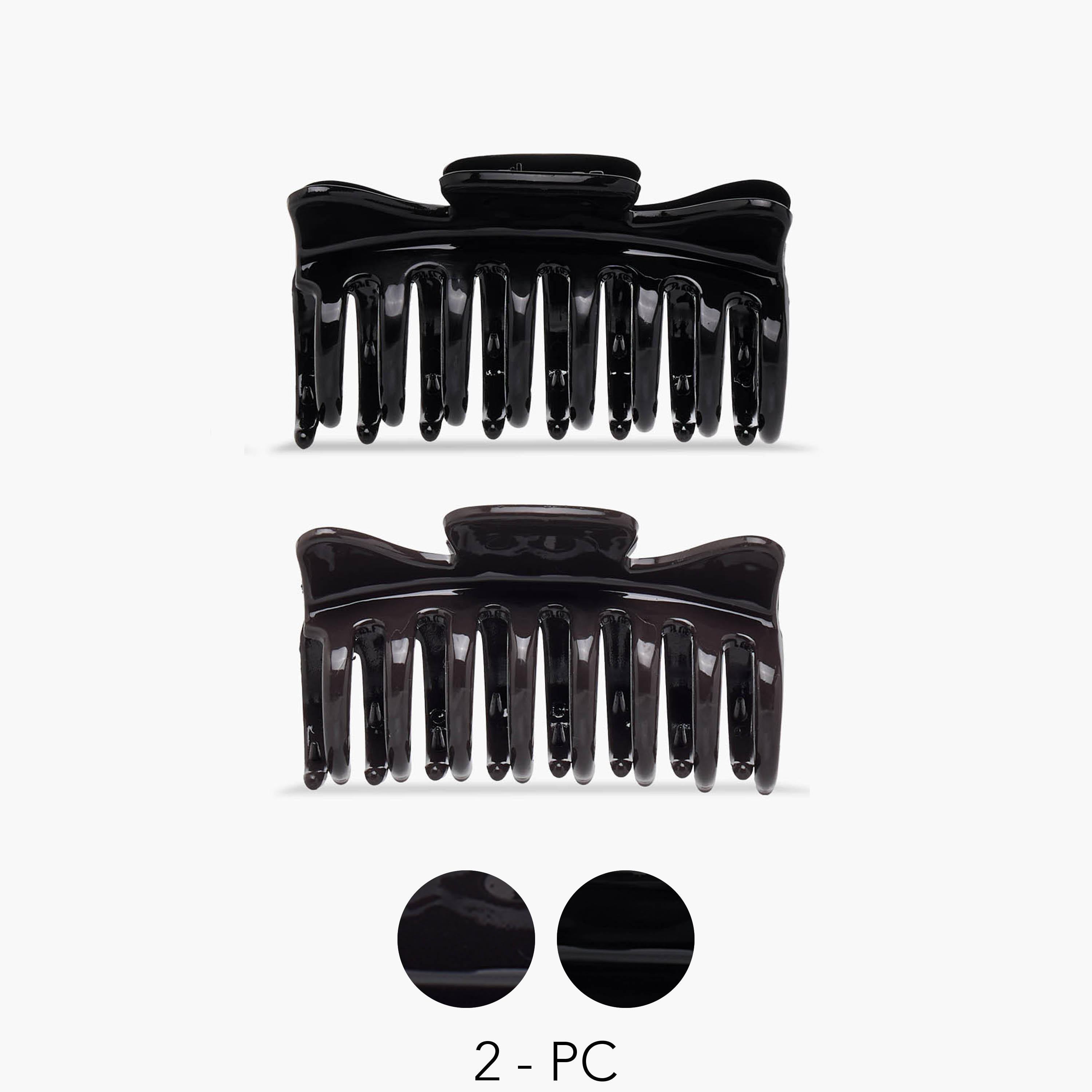 مشبك شعر سادة - طقم من قطعتين-women-hairaccessories-clamps-image-1