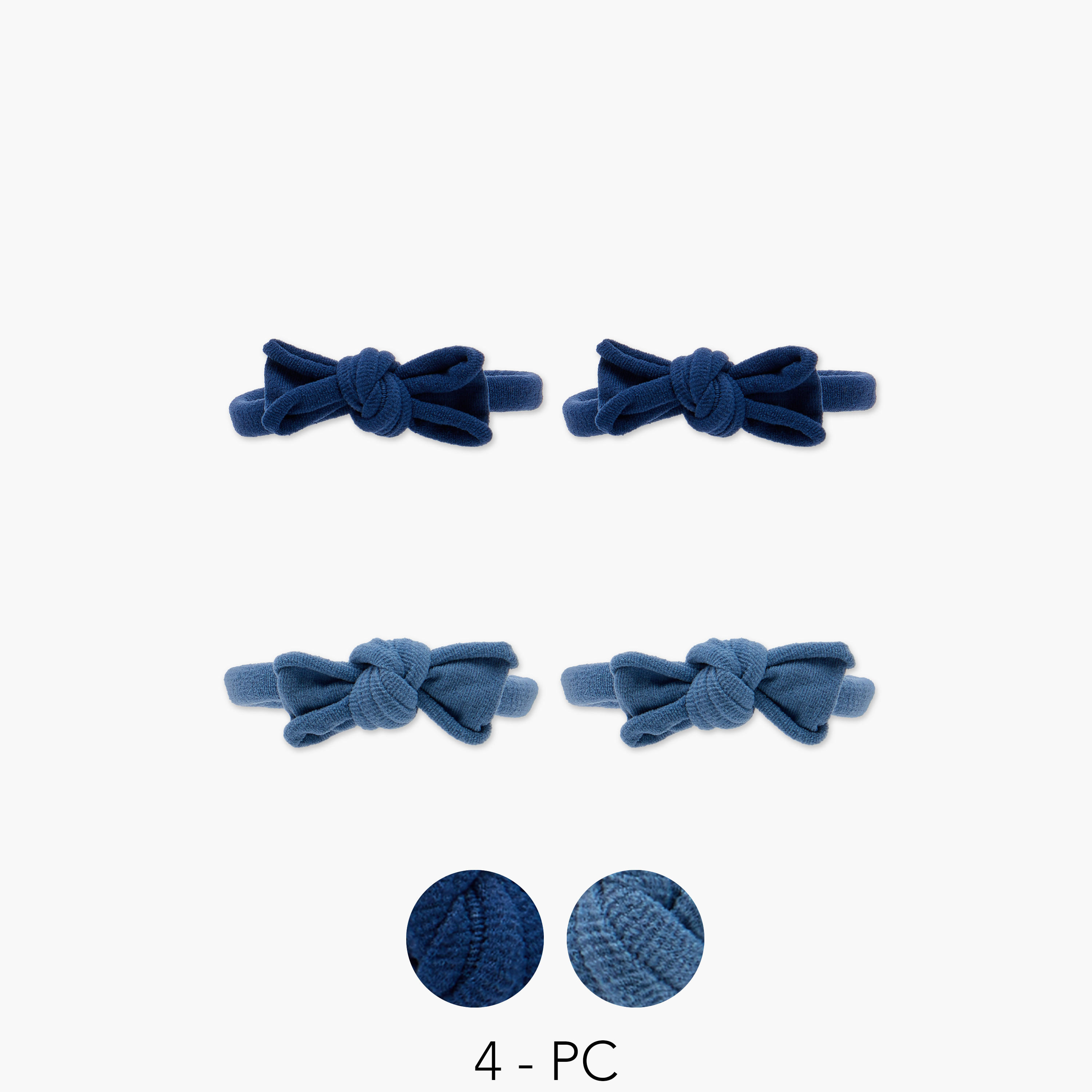 Bow Knot Hair Tie - Set of 4-women-hairaccessories-bands-image-1