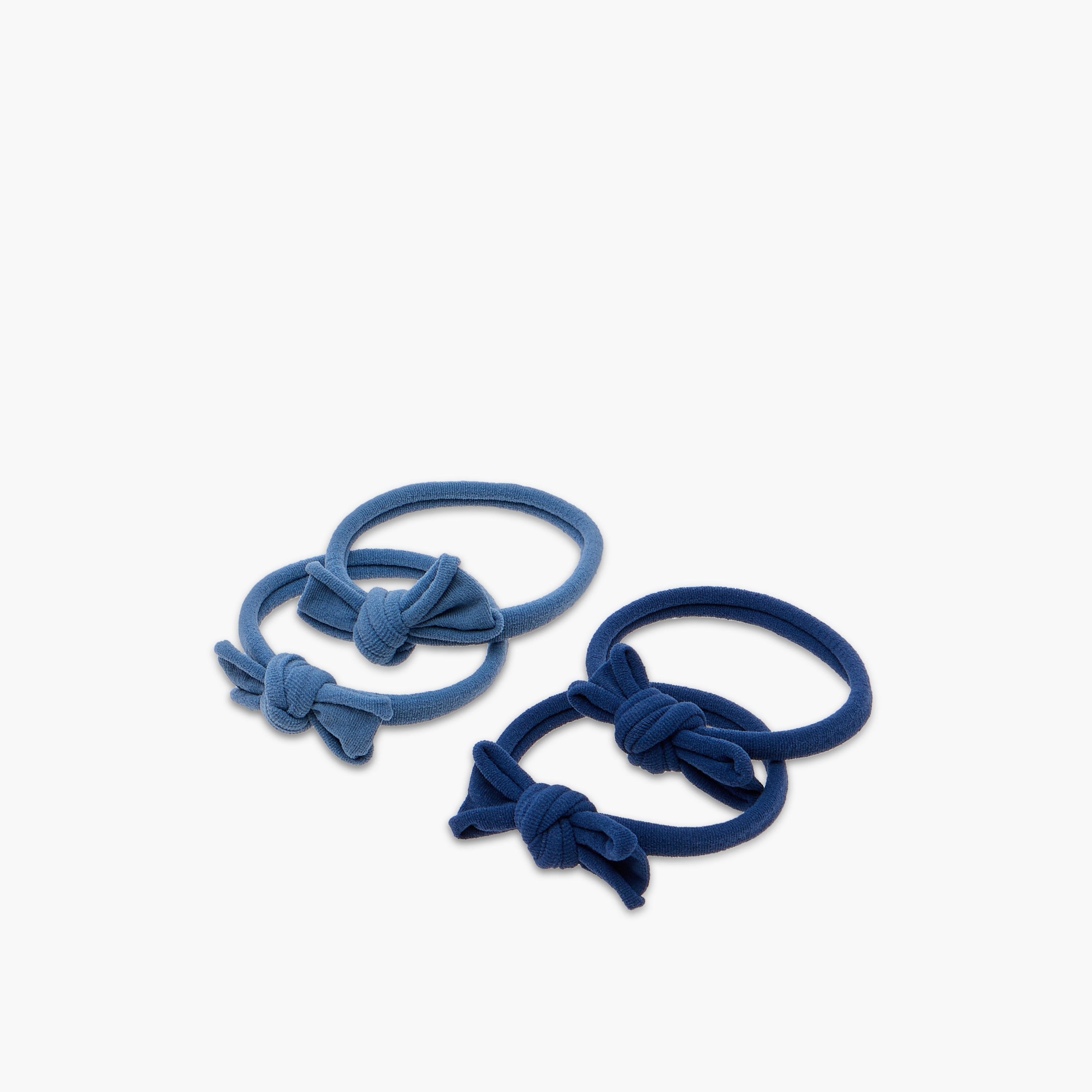 Bow Knot Hair Tie - Set of 4-women-hairaccessories-bands-image-4
