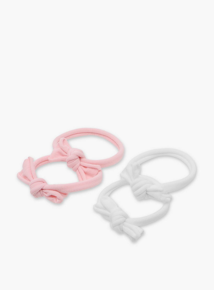 Bow Knot Hair Tie - Set of 4-women-hairaccessories-bands-image-4