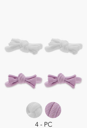 ربطات شعر مزينة بعقدة - طقم من 4 قطع-women-hairaccessories-bands-image-1
