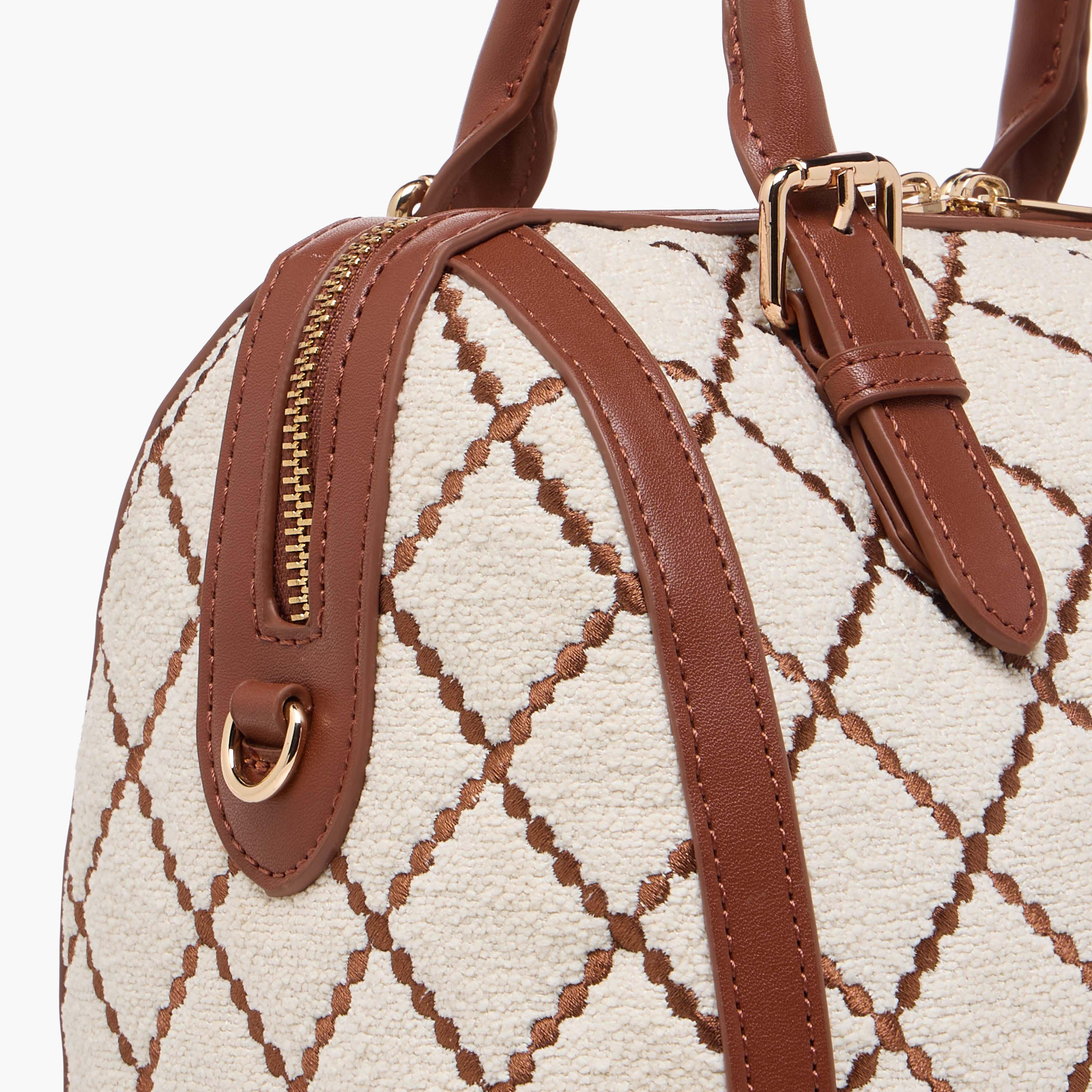 Paprika Quilted Tote Bag with Zip Closure-women-bagsandwallets-handbags-image-6