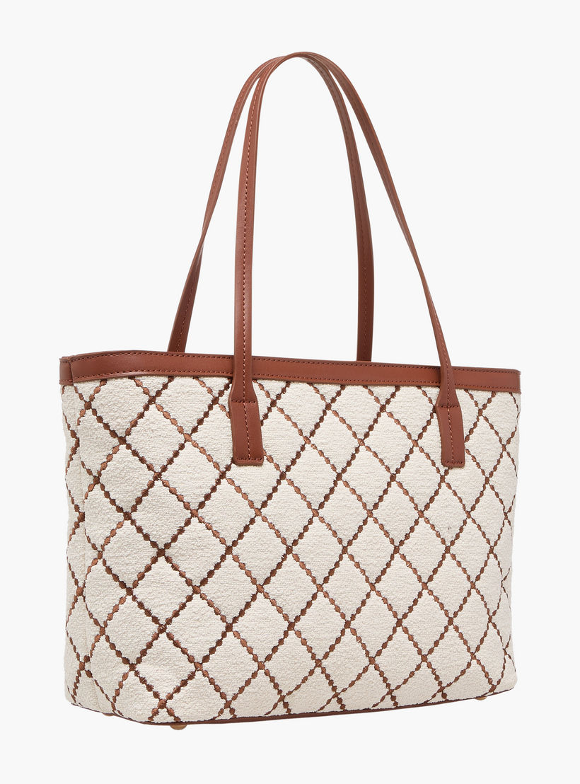 شنطة توتي مطرزة بحزام قابل للفصل وسحاب إغلاق من بابريكا-women-bagsandwallets-handbags-image-4