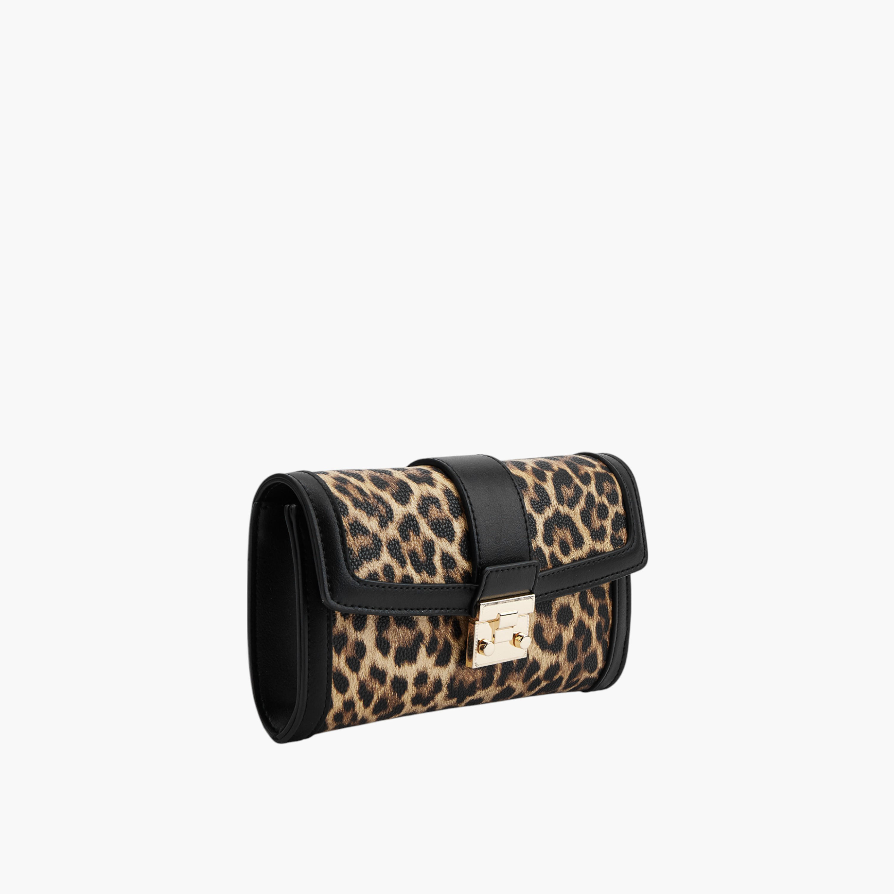 شنطة كروس بودي بطبعات حيوانات وبحزام سلسلة وقفل مغناطيسي من بابريكا-women-bagsandwallets-handbags-image-3
