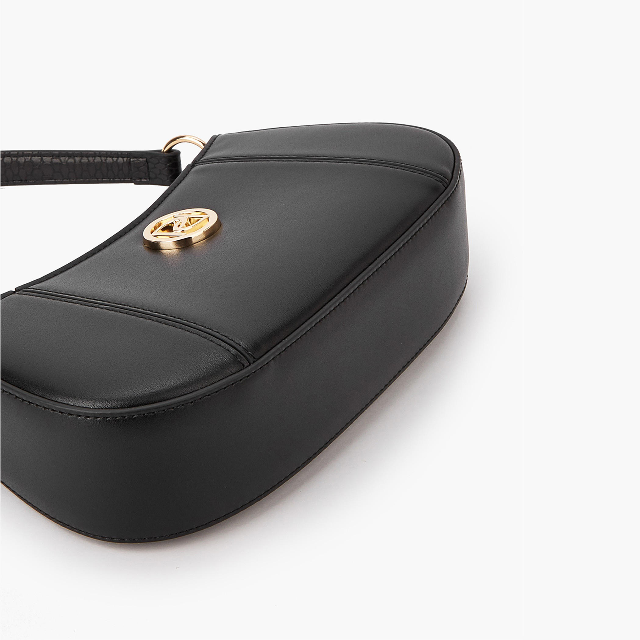 Paprika Solid Shoulder Bag with Detachable Strap and Zip Closure-women-bagsandwallets-handbags-image-2