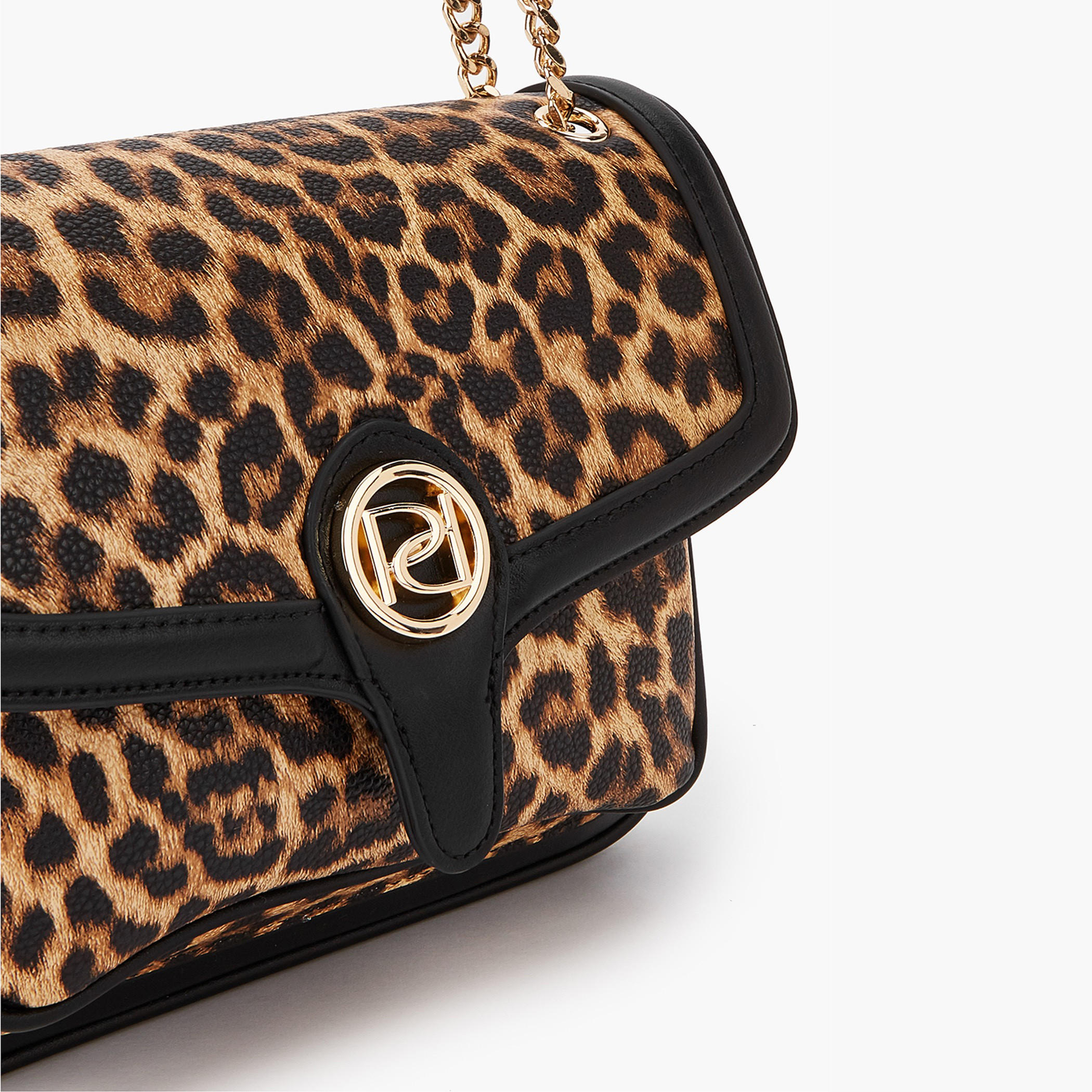 Paprika Animal Print Crossbody Bag with Chain Strap and Flap Closure-women-bagsandwallets-handbags-image-4